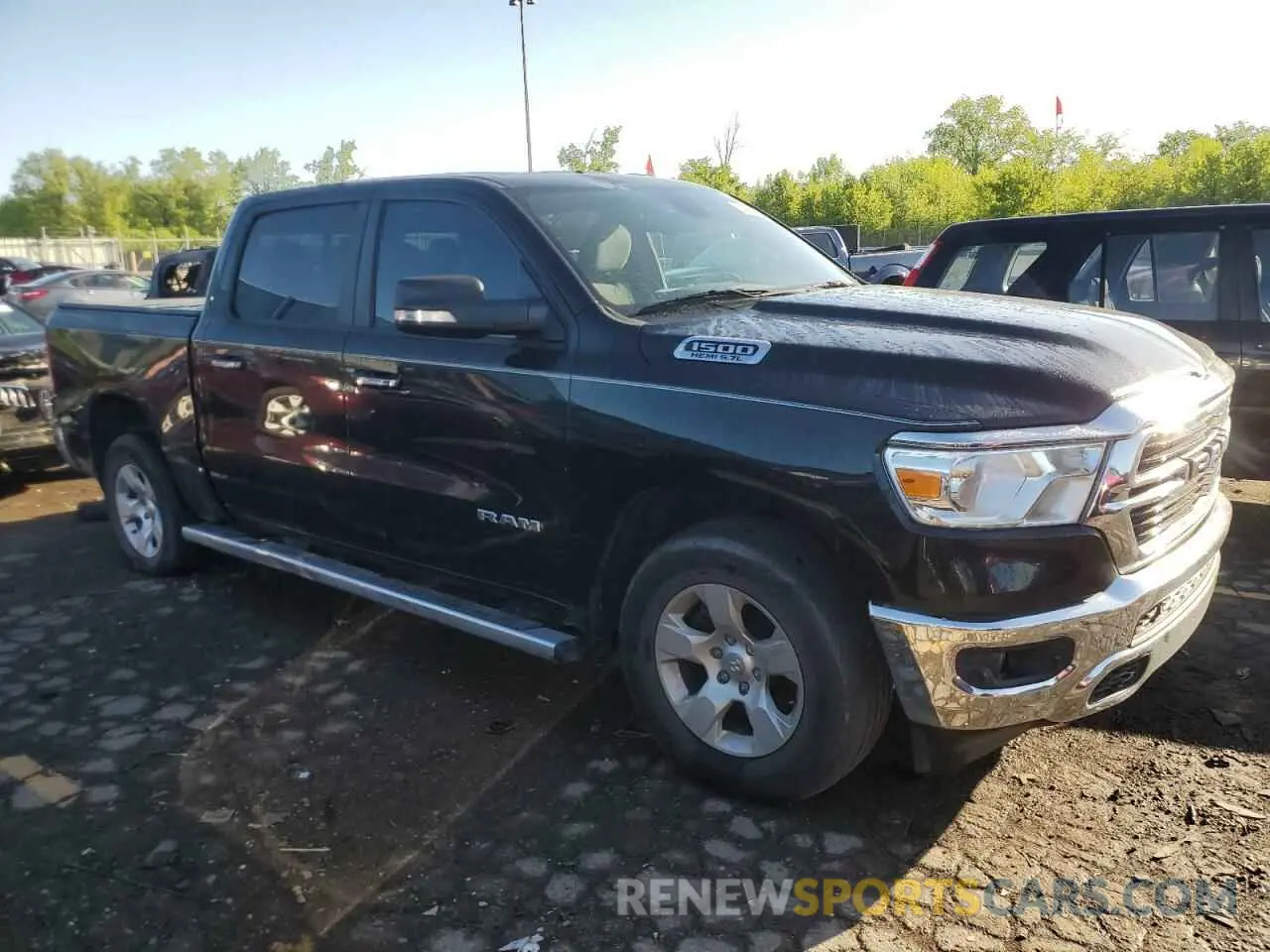 4 Photograph of a damaged car 1C6SRFFT6KN637409 RAM 1500 2019