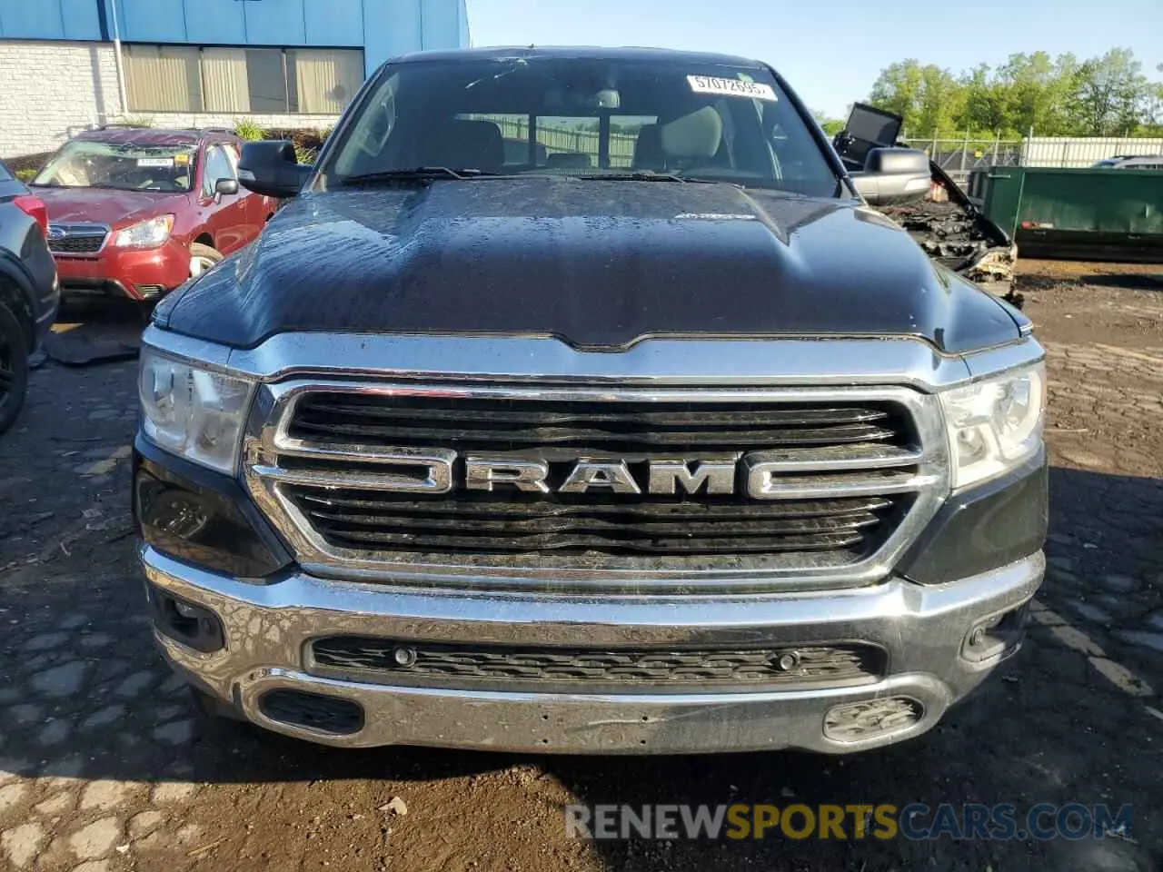 5 Photograph of a damaged car 1C6SRFFT6KN637409 RAM 1500 2019