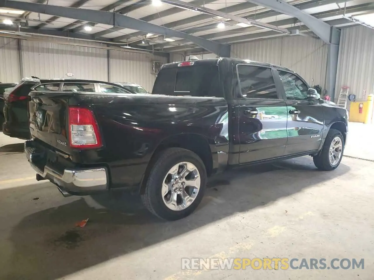 3 Photograph of a damaged car 1C6SRFFT6KN802438 RAM 1500 2019