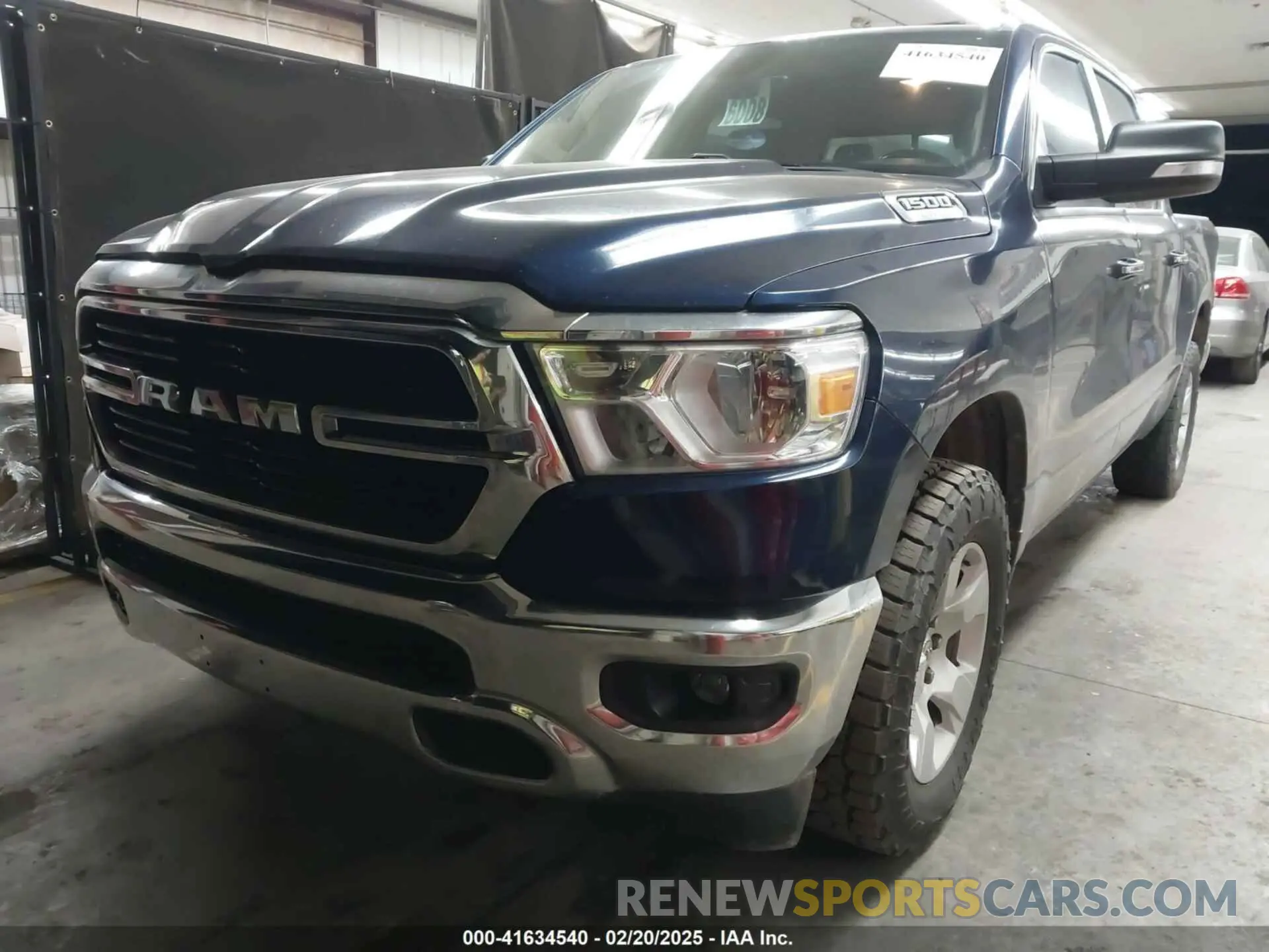 2 Photograph of a damaged car 1C6SRFFT6KN811902 RAM 1500 2019