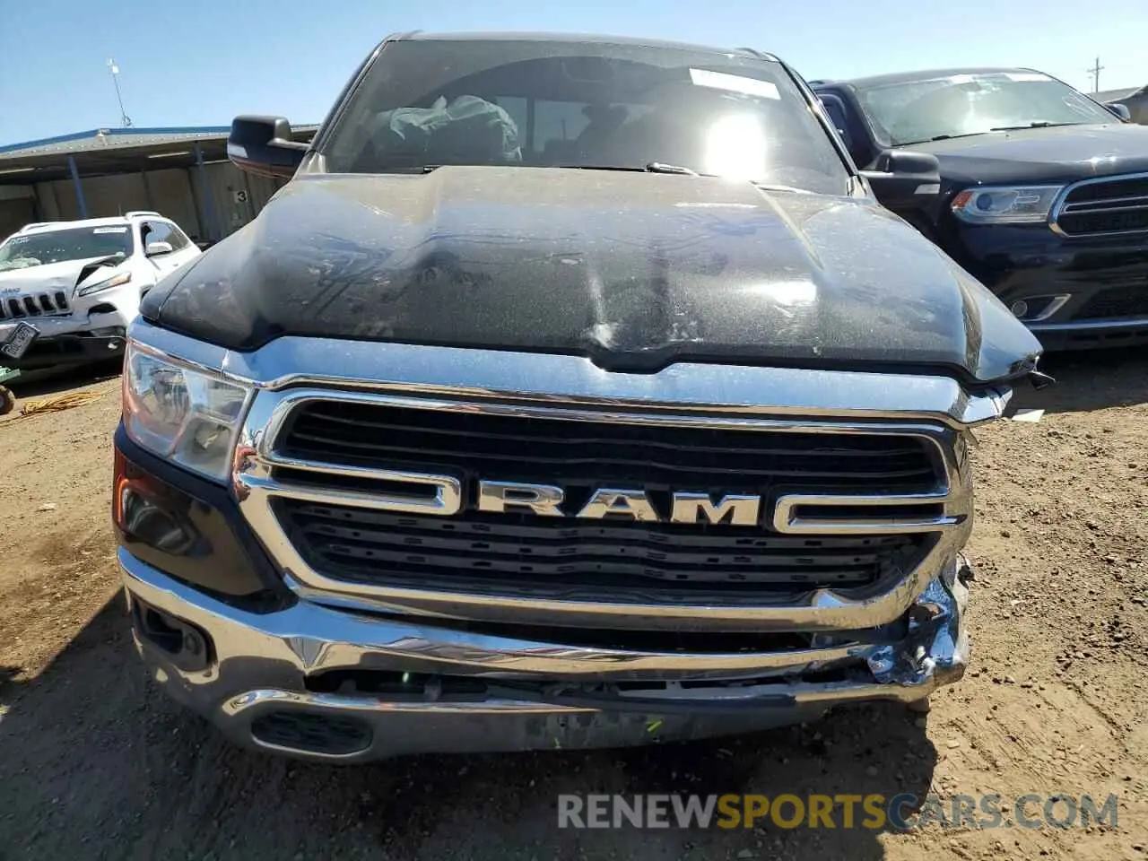 5 Photograph of a damaged car 1C6SRFFT6KN856774 RAM 1500 2019