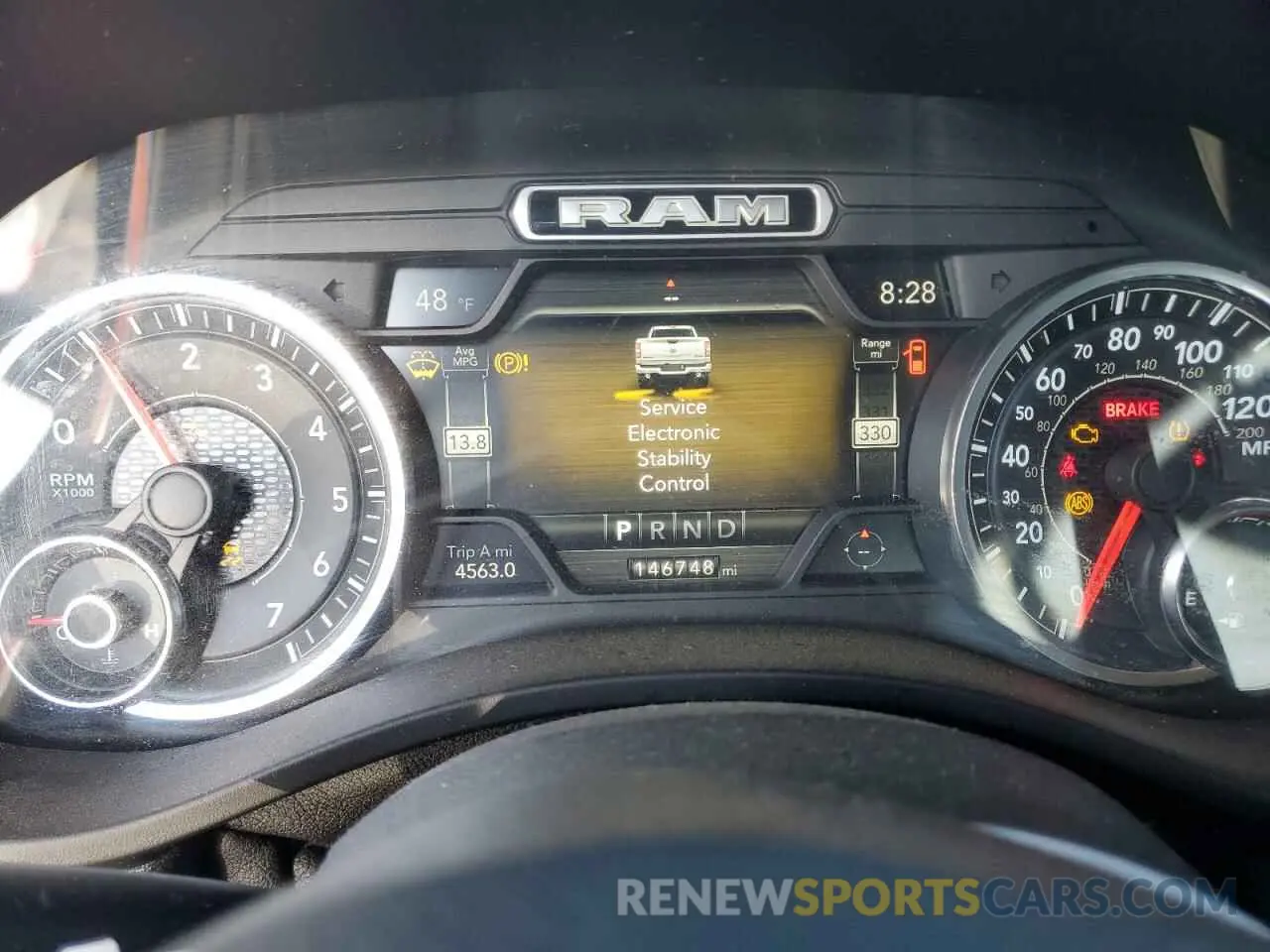 9 Photograph of a damaged car 1C6SRFFT6KN856774 RAM 1500 2019