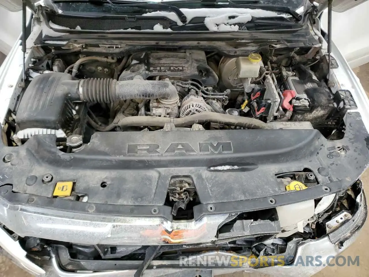 11 Photograph of a damaged car 1C6SRFFT6KN867628 RAM 1500 2019