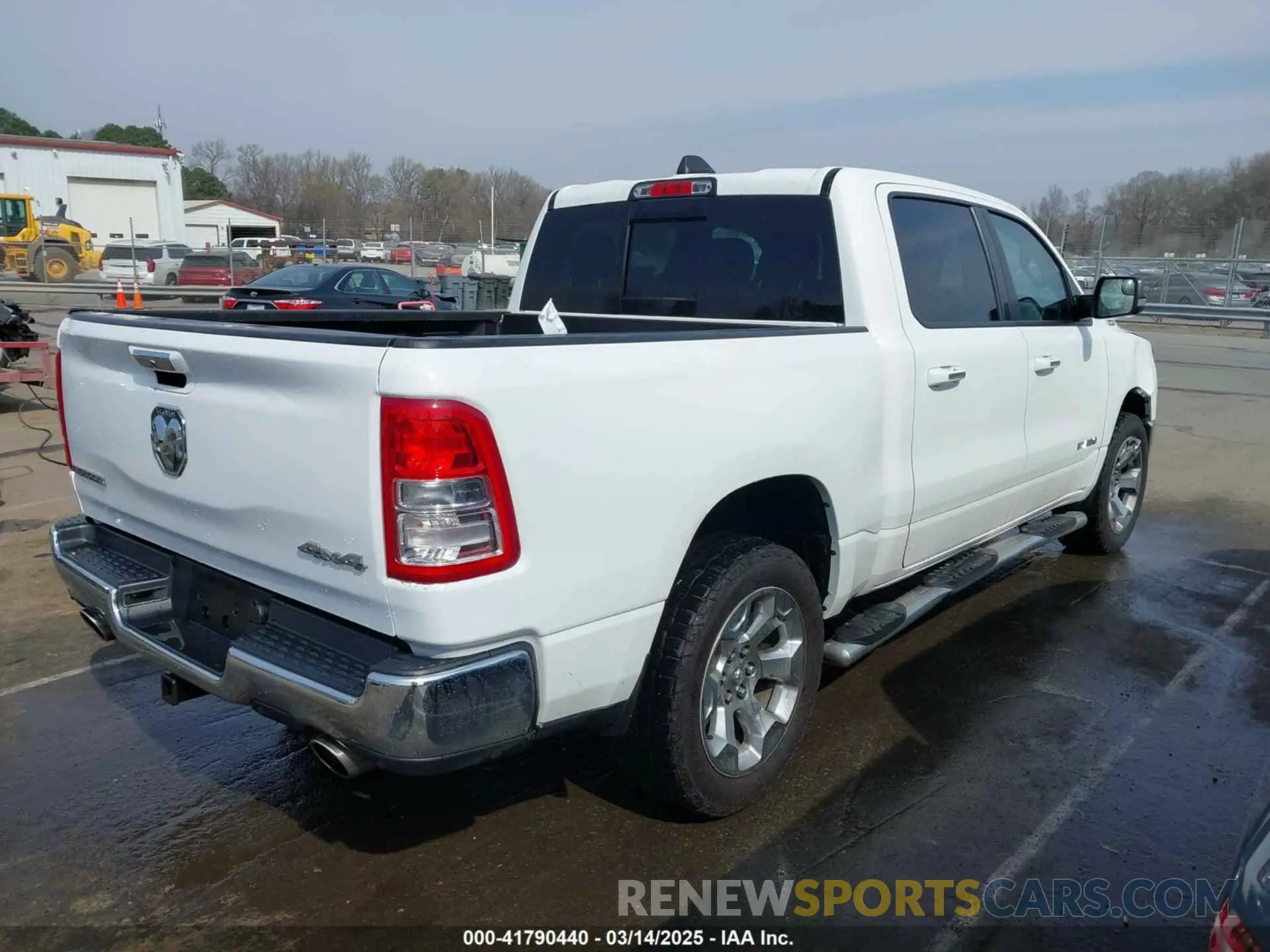 4 Photograph of a damaged car 1C6SRFFT6KN904290 RAM 1500 2019