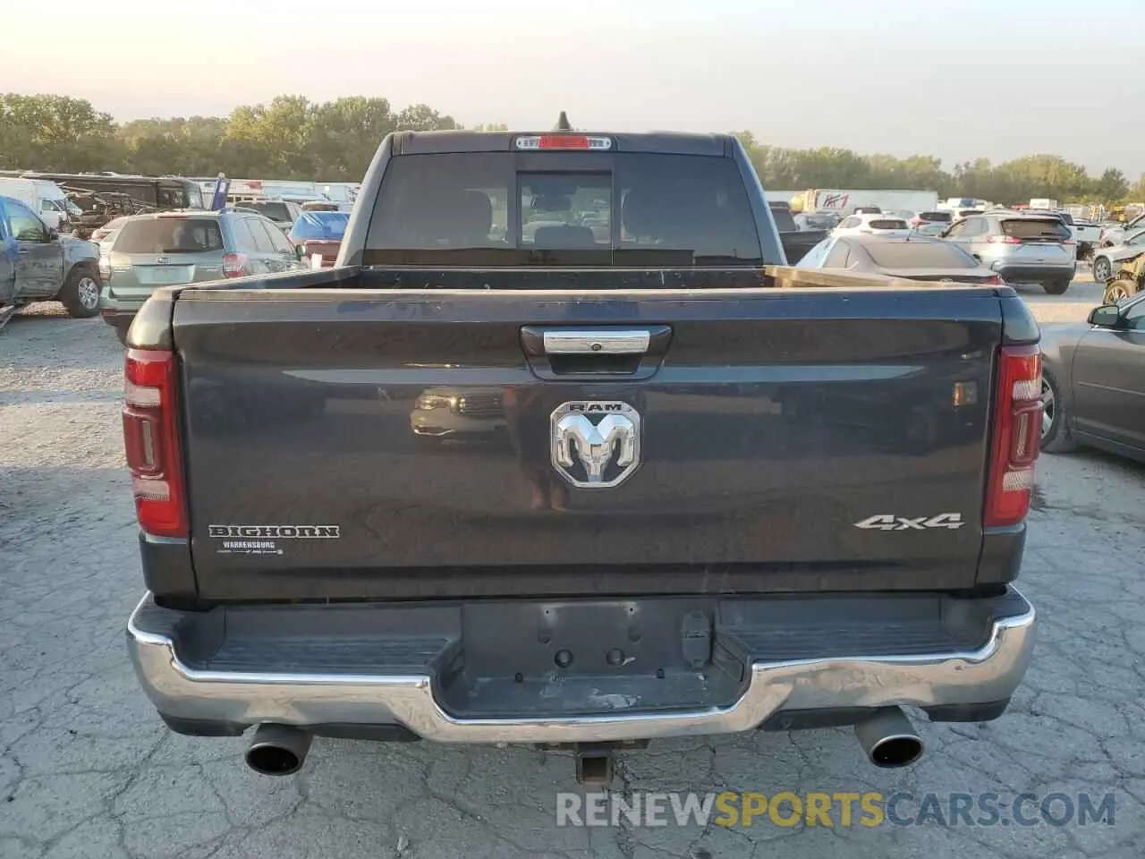 6 Photograph of a damaged car 1C6SRFFT7KN535777 RAM 1500 2019