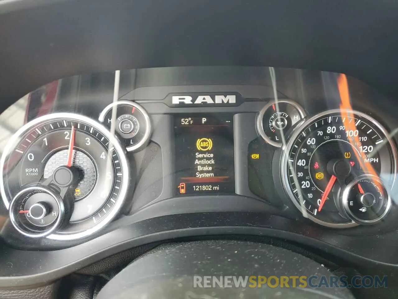 9 Photograph of a damaged car 1C6SRFFT7KN553860 RAM 1500 2019