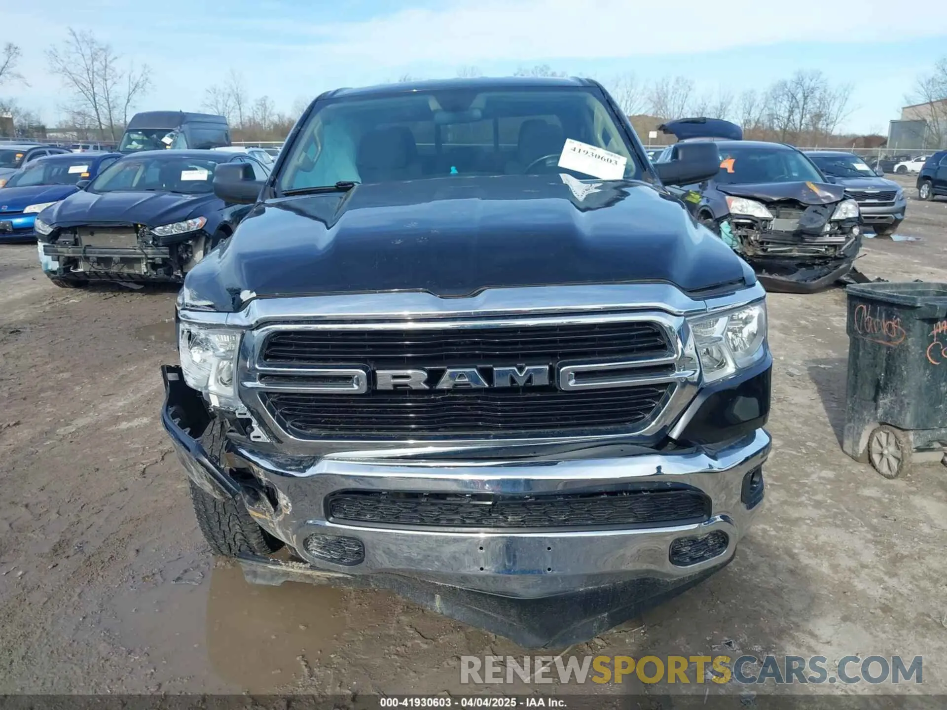 12 Photograph of a damaged car 1C6SRFFT7KN658334 RAM 1500 2019