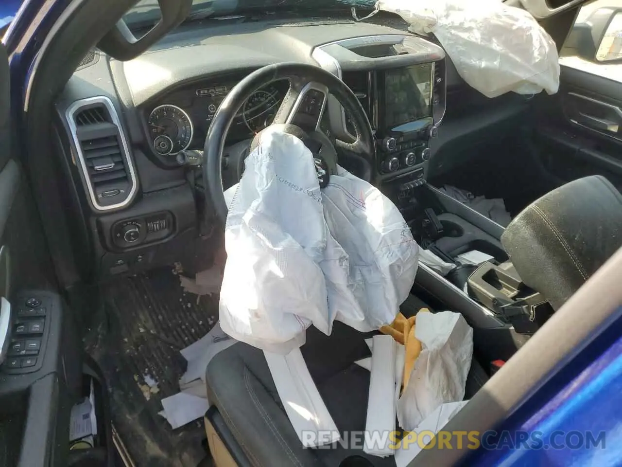 8 Photograph of a damaged car 1C6SRFFT7KN663257 RAM 1500 2019