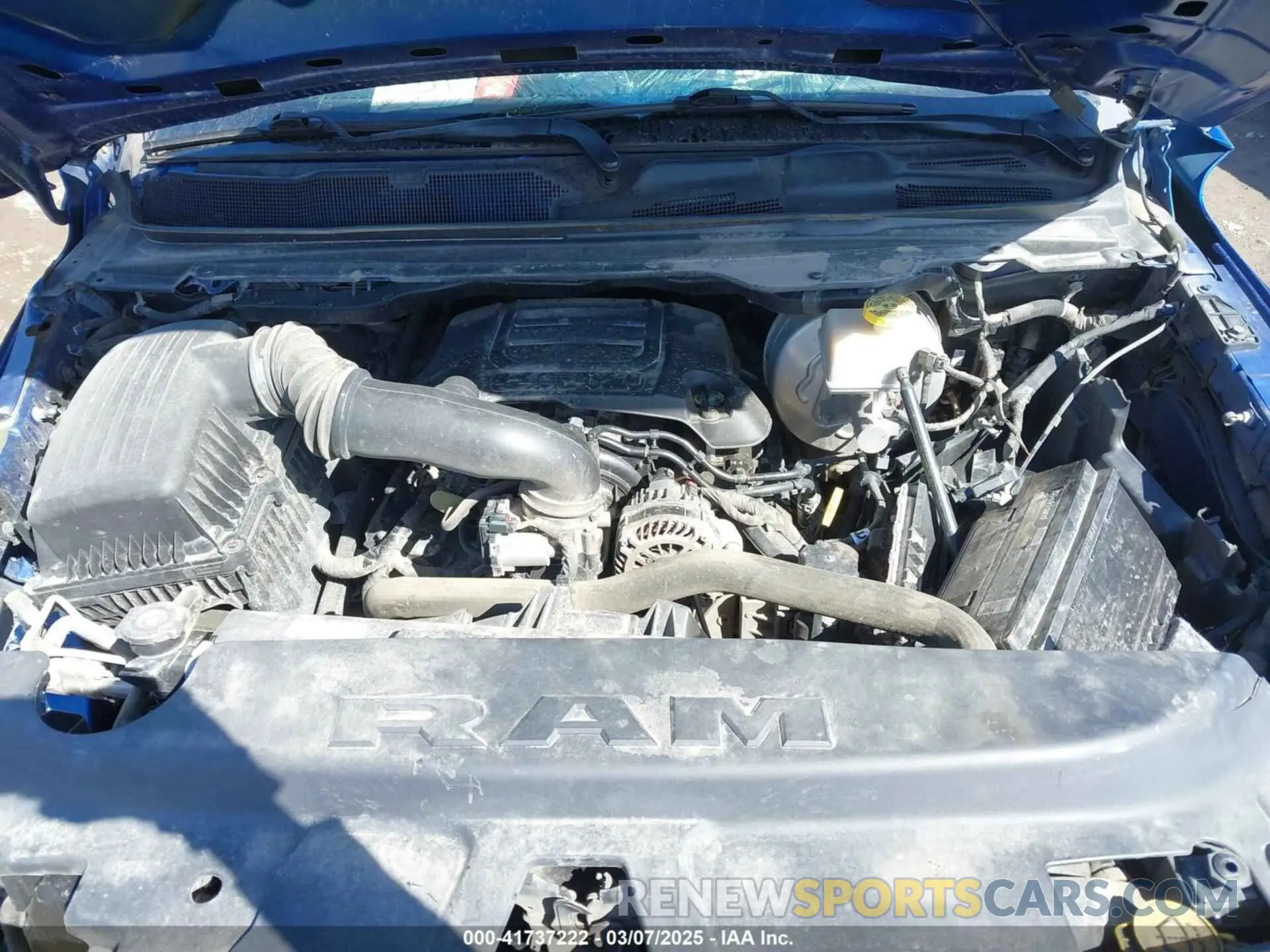 10 Photograph of a damaged car 1C6SRFFT7KN789375 RAM 1500 2019