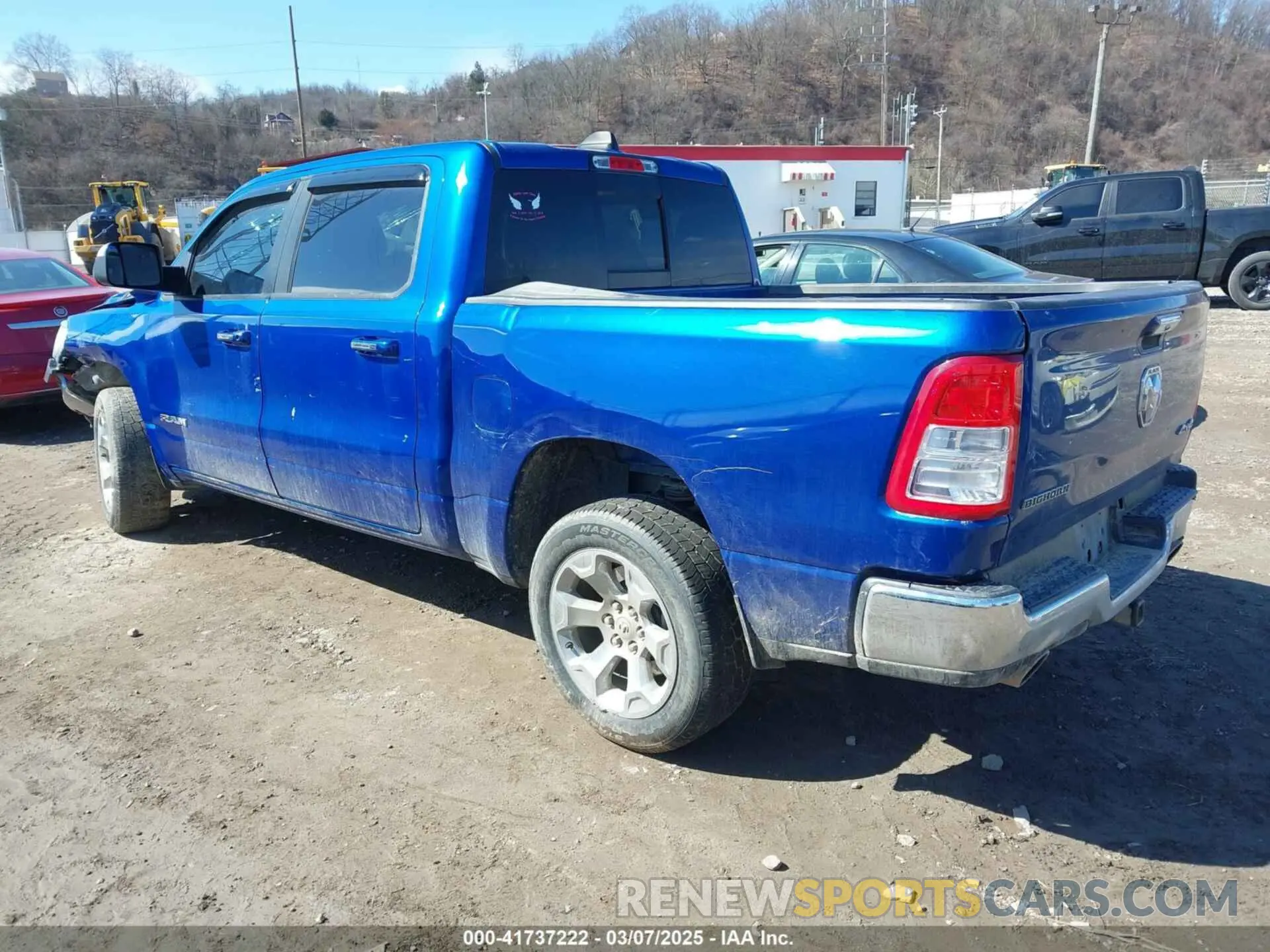 3 Photograph of a damaged car 1C6SRFFT7KN789375 RAM 1500 2019