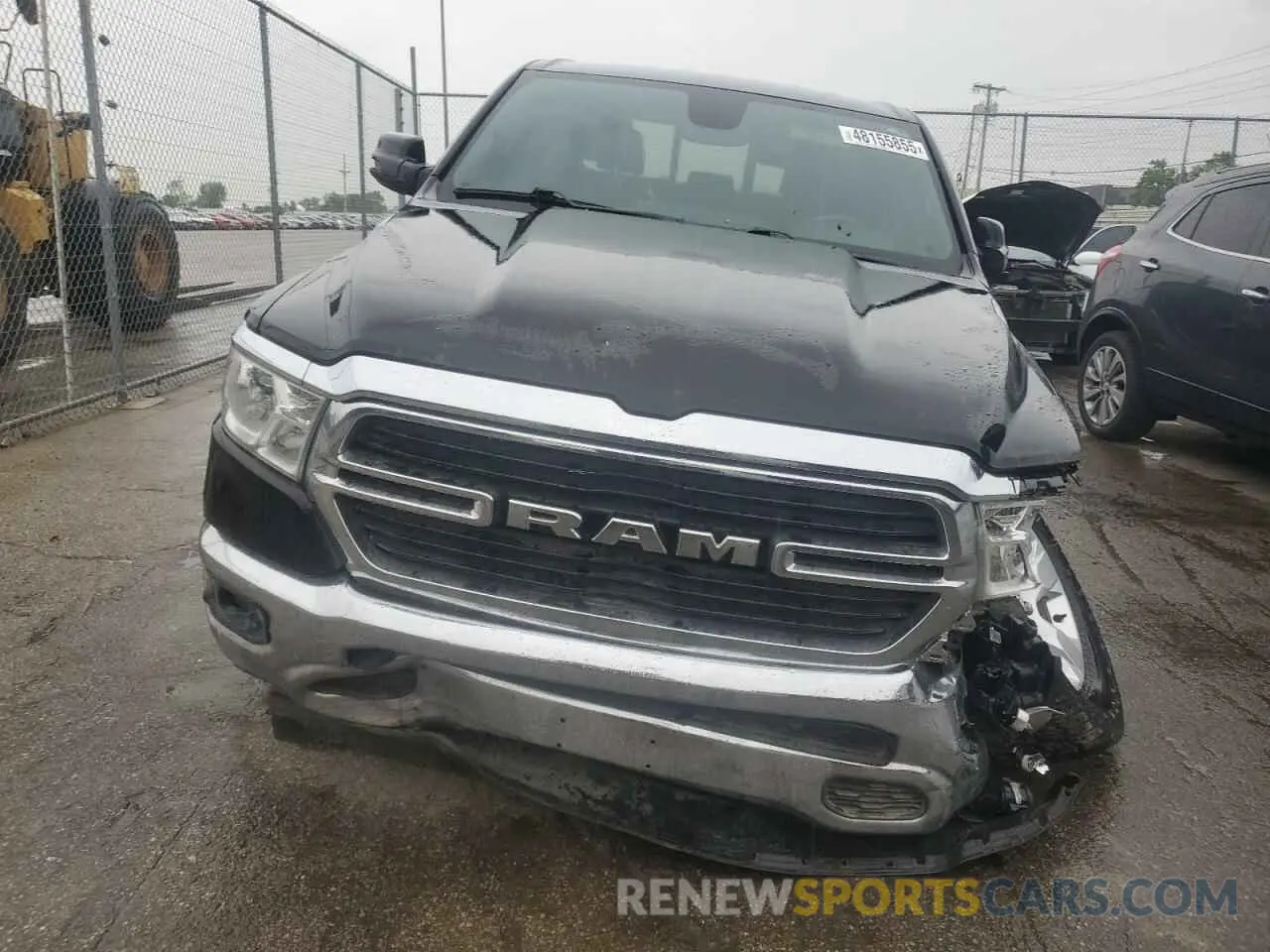 5 Photograph of a damaged car 1C6SRFFT7KN854273 RAM 1500 2019