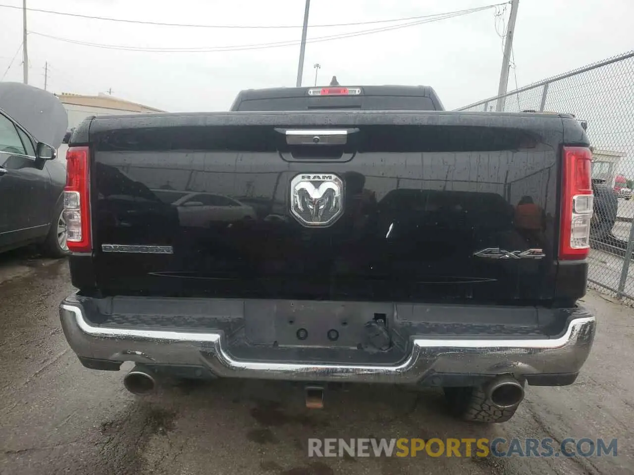 6 Photograph of a damaged car 1C6SRFFT7KN854273 RAM 1500 2019