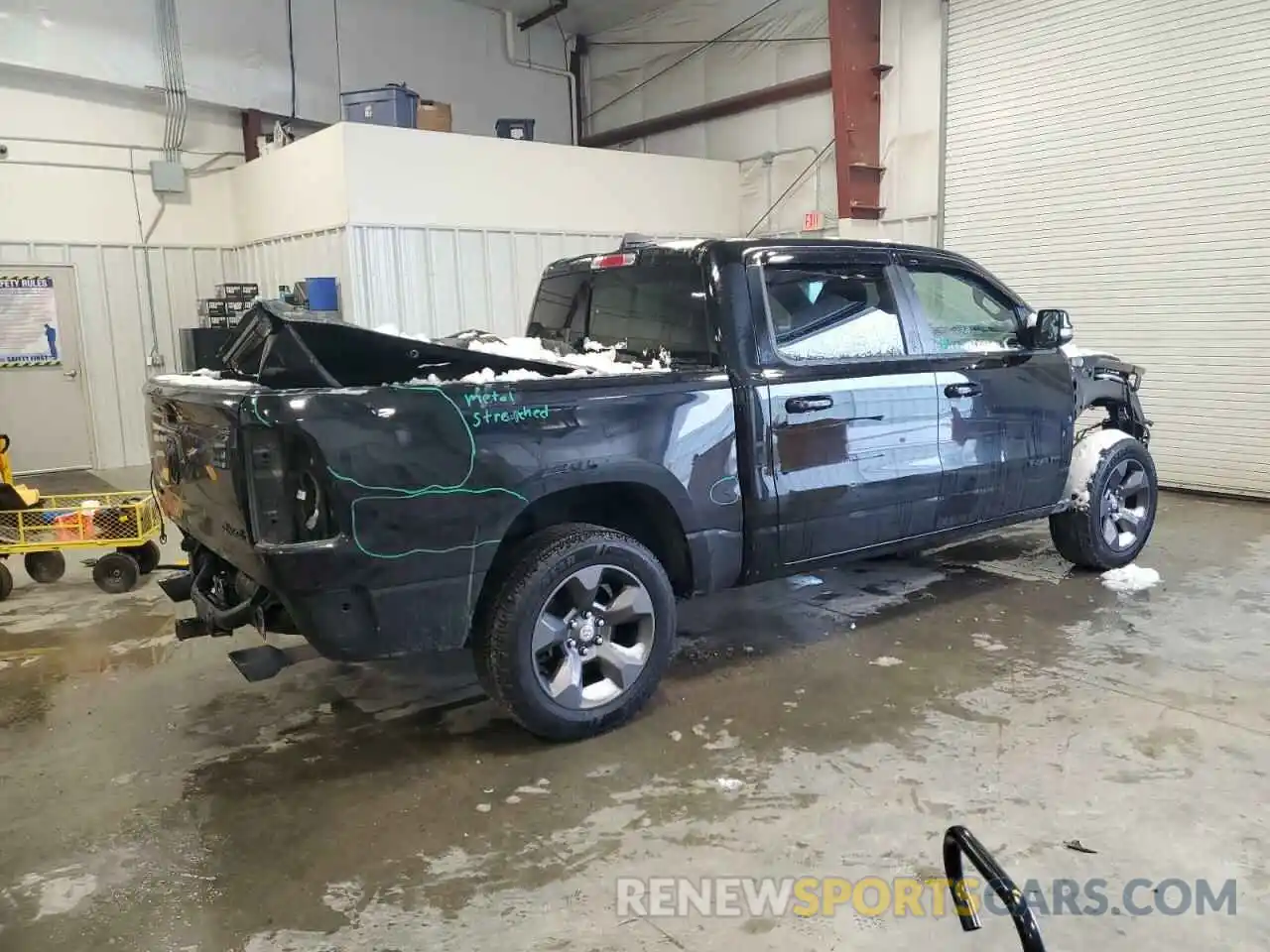 3 Photograph of a damaged car 1C6SRFFT7KN876239 RAM 1500 2019