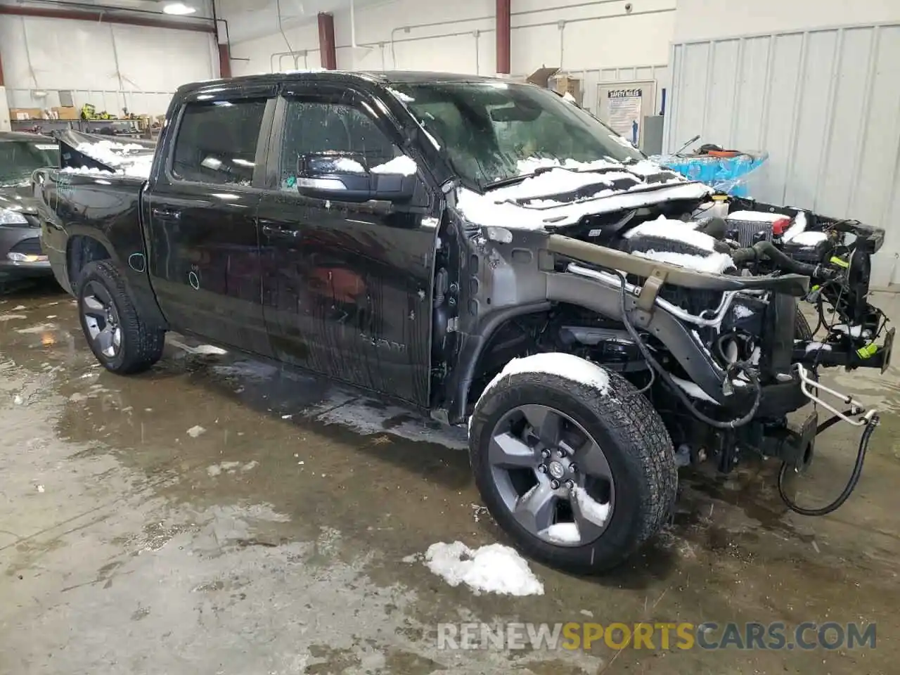 4 Photograph of a damaged car 1C6SRFFT7KN876239 RAM 1500 2019