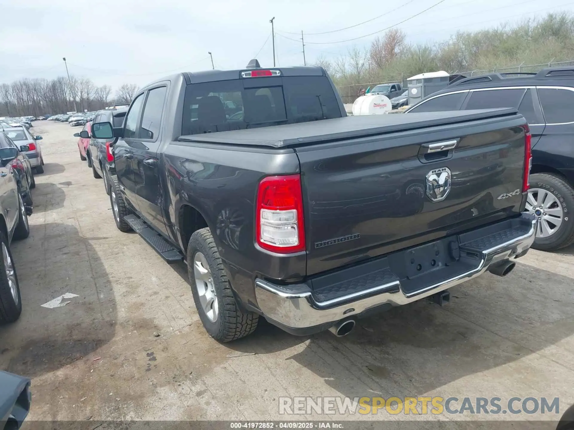 3 Photograph of a damaged car 1C6SRFFT7KN876256 RAM 1500 2019