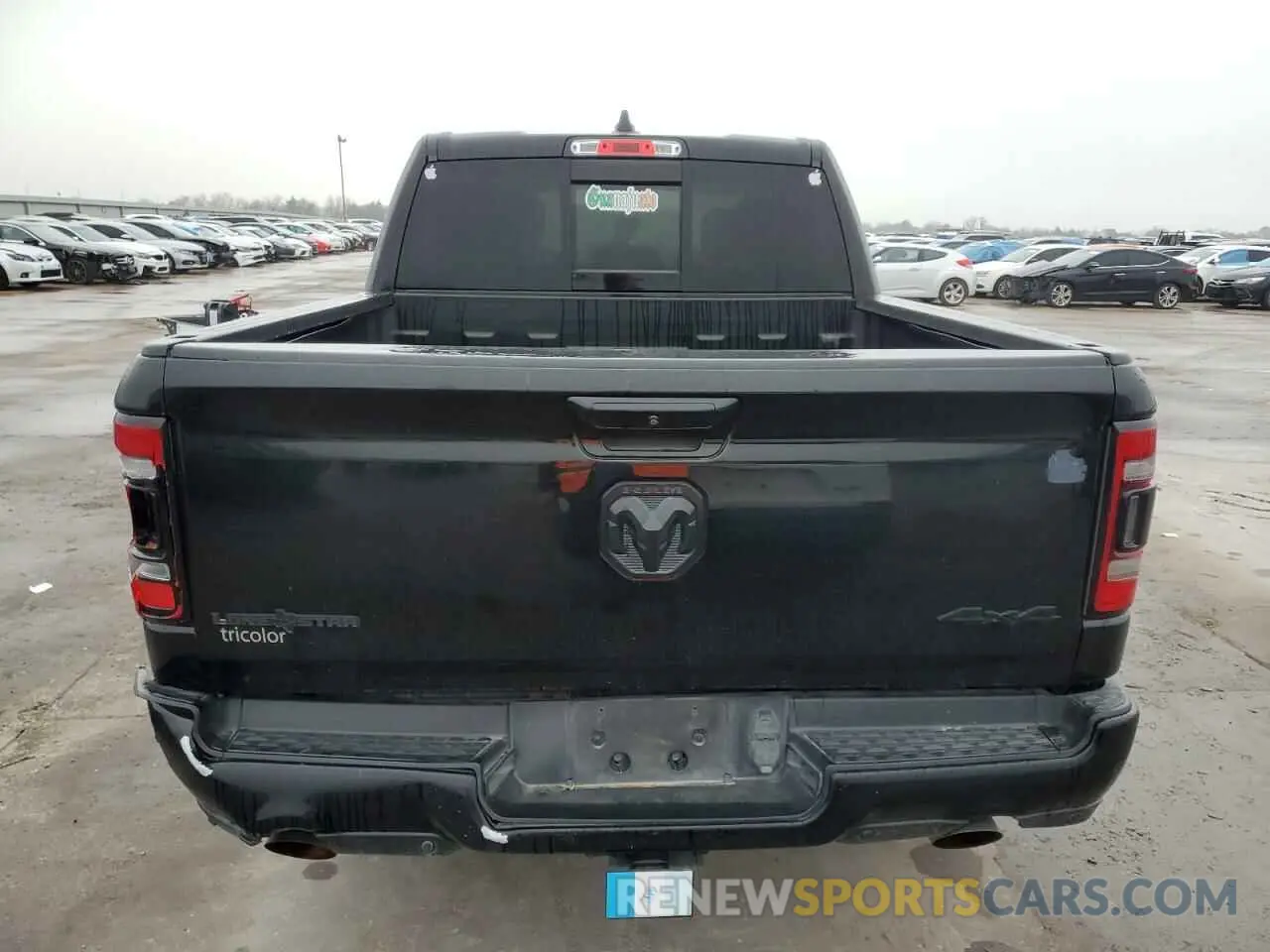 6 Photograph of a damaged car 1C6SRFFT8KN540180 RAM 1500 2019
