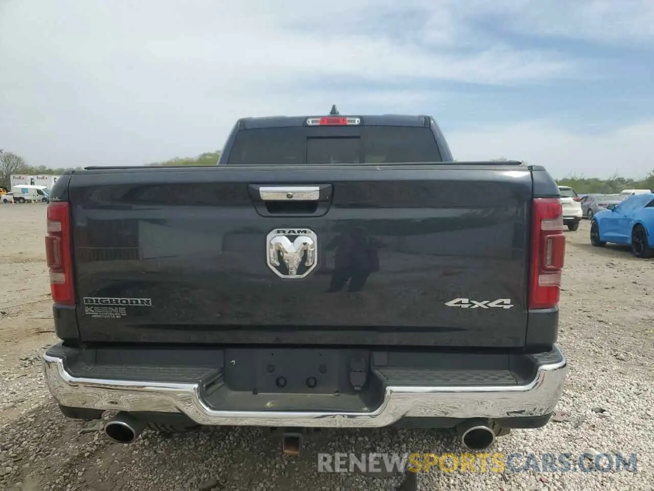 6 Photograph of a damaged car 1C6SRFFT8KN566357 RAM 1500 2019