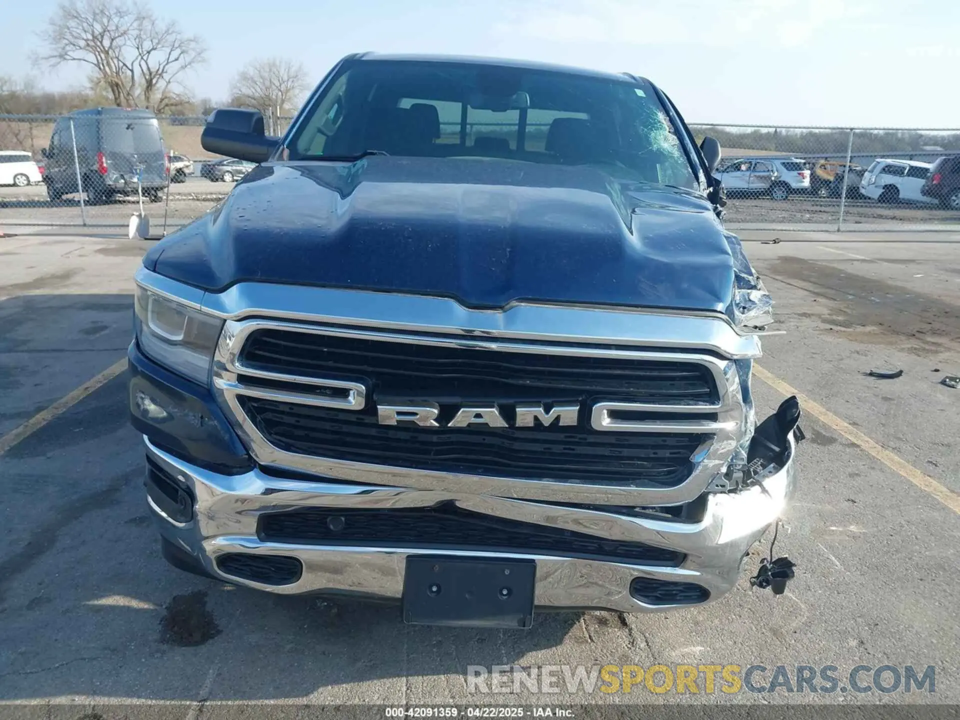 12 Photograph of a damaged car 1C6SRFFT8KN640392 RAM 1500 2019