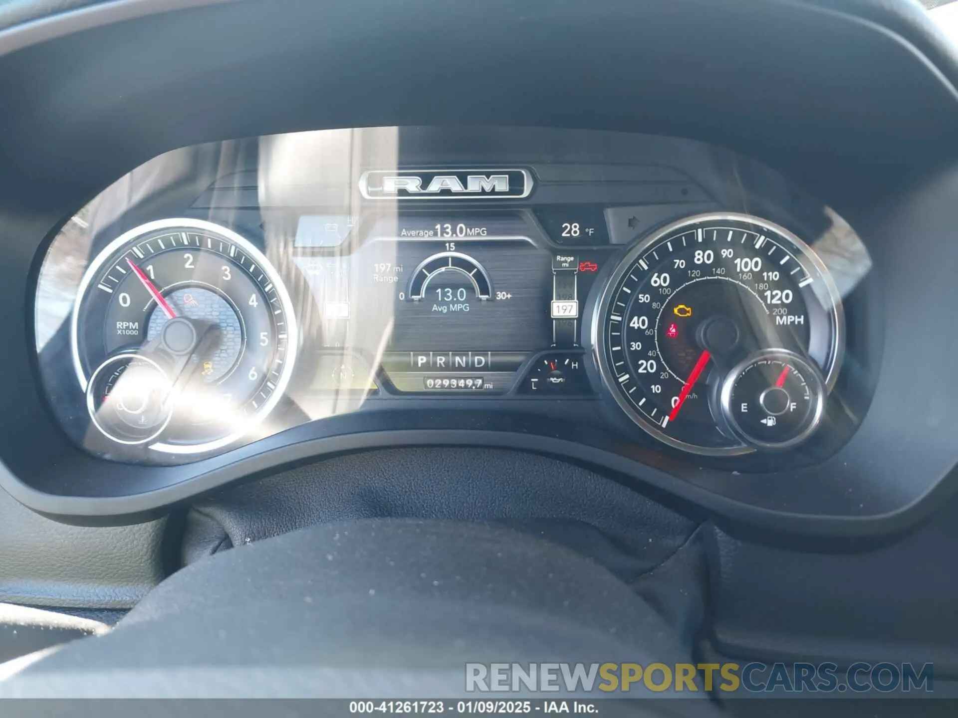 7 Photograph of a damaged car 1C6SRFFT8KN659895 RAM 1500 2019