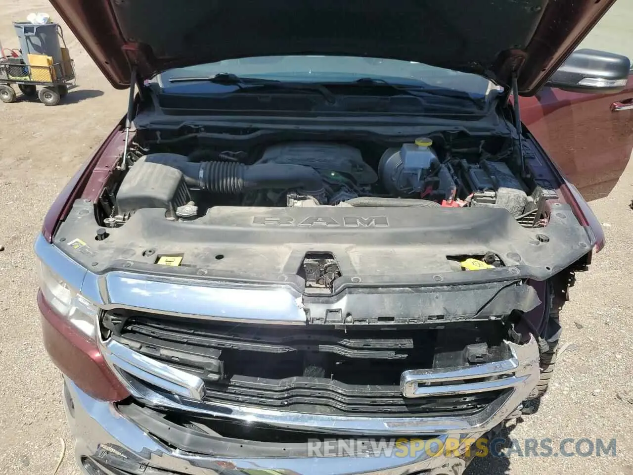 11 Photograph of a damaged car 1C6SRFFT8KN660206 RAM 1500 2019