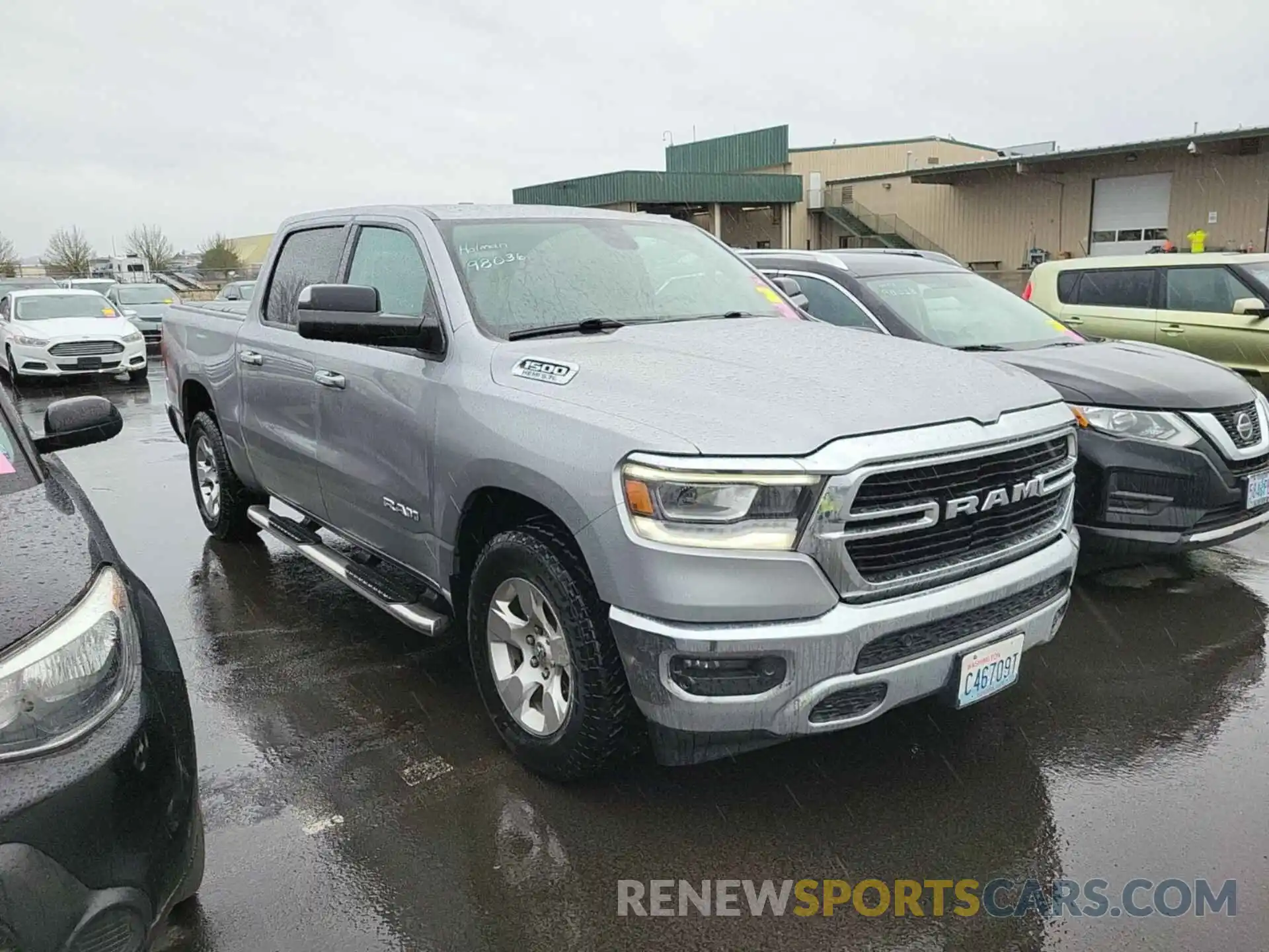 3 Photograph of a damaged car 1C6SRFFT8KN692251 RAM 1500 2019