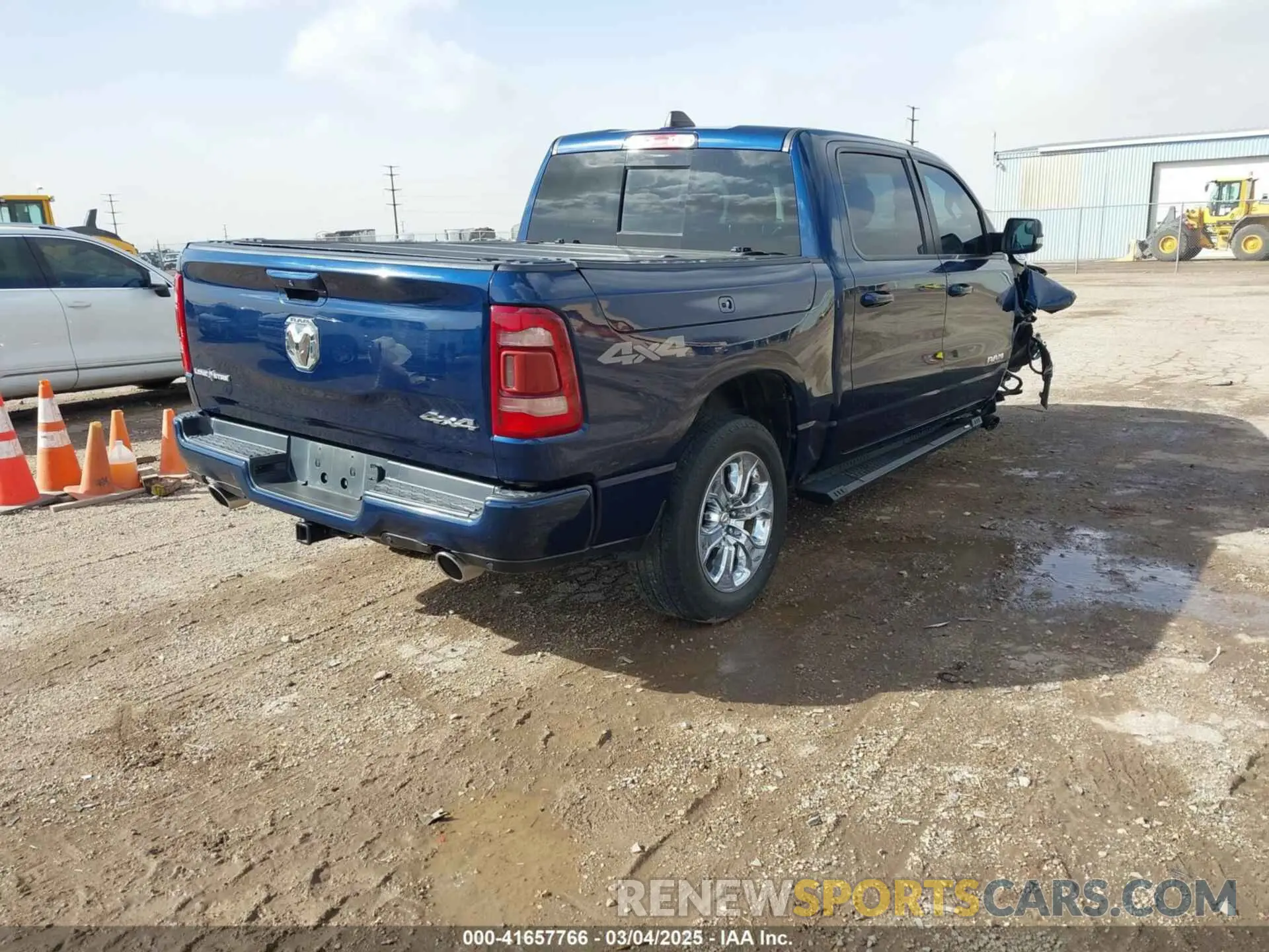 3 Photograph of a damaged car 1C6SRFFT8KN767708 RAM 1500 2019