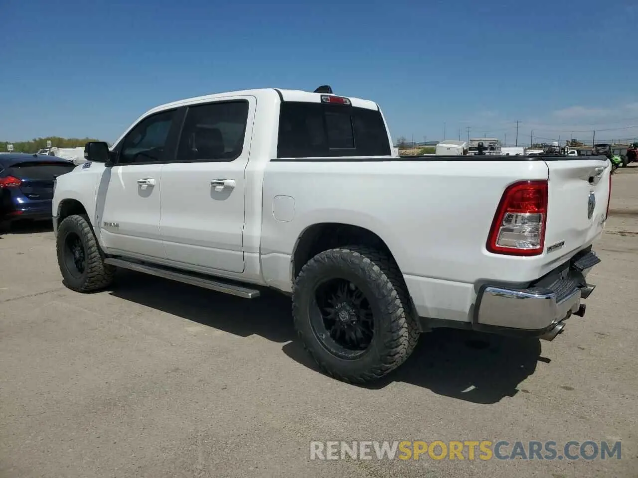 2 Photograph of a damaged car 1C6SRFFT8KN798912 RAM 1500 2019