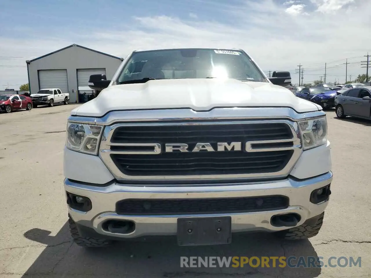 5 Photograph of a damaged car 1C6SRFFT8KN798912 RAM 1500 2019