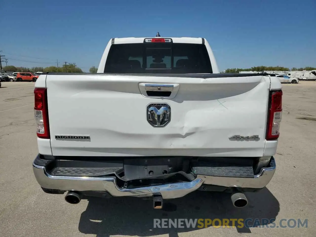 6 Photograph of a damaged car 1C6SRFFT8KN798912 RAM 1500 2019