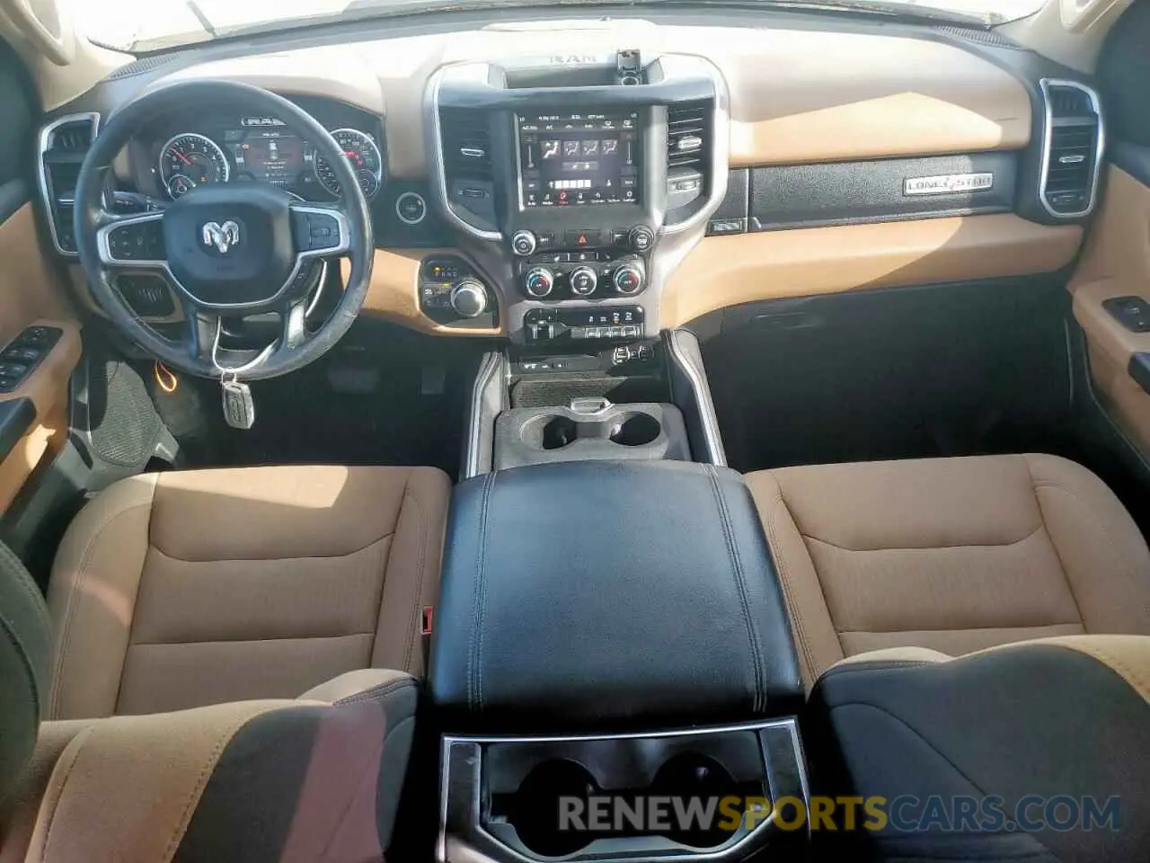 8 Photograph of a damaged car 1C6SRFFT9KN538146 RAM 1500 2019