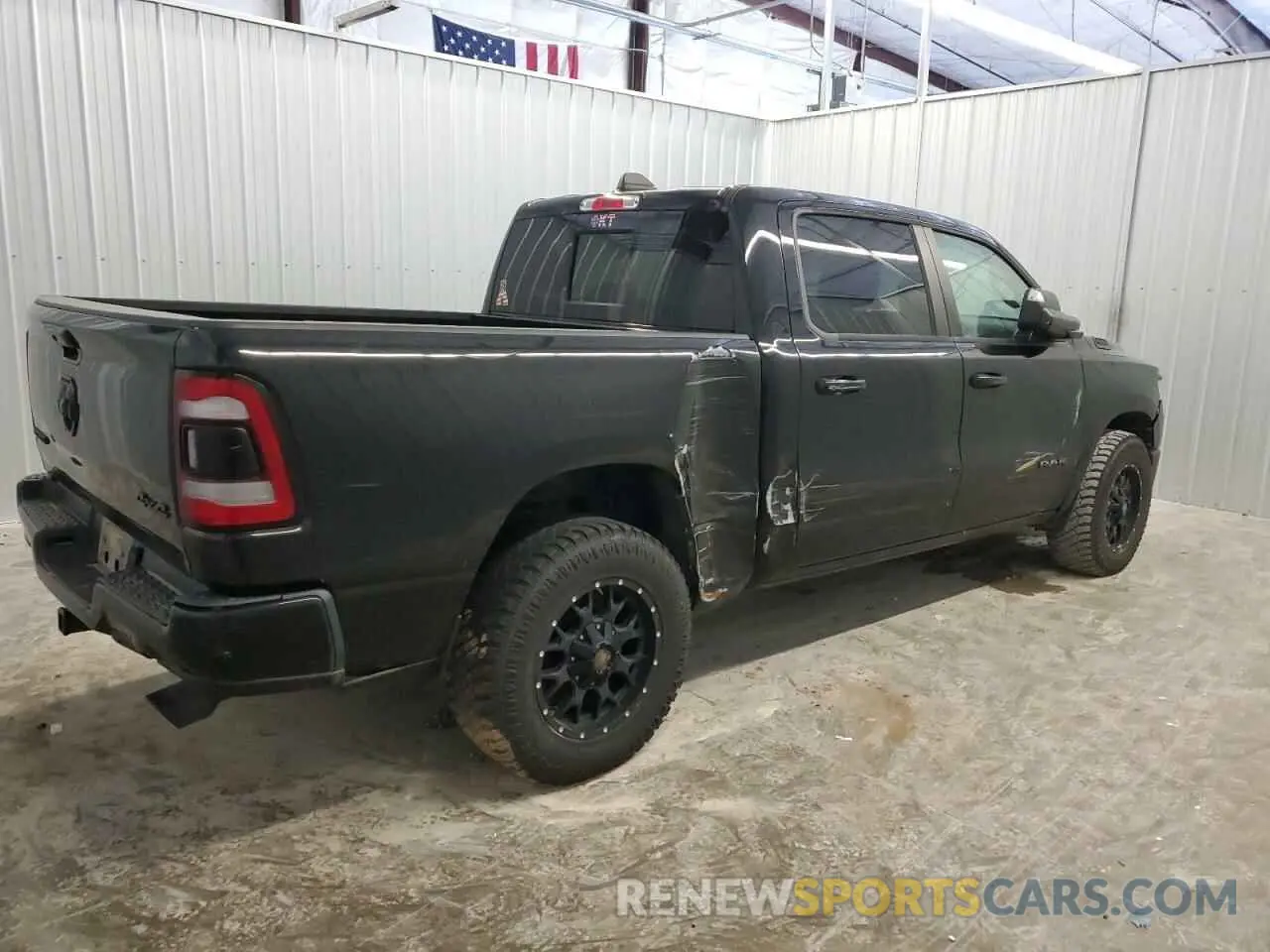 3 Photograph of a damaged car 1C6SRFFT9KN591381 RAM 1500 2019