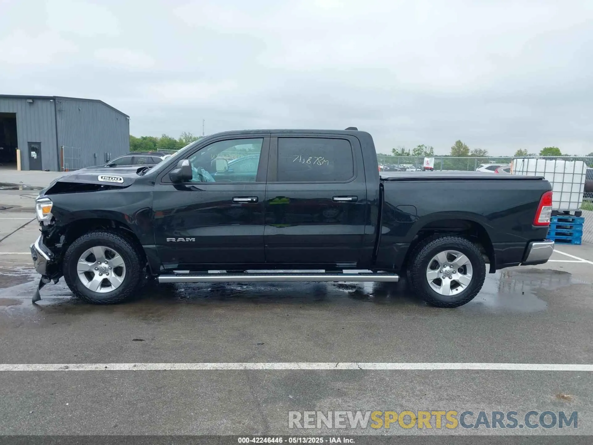 14 Photograph of a damaged car 1C6SRFFT9KN644144 RAM 1500 2019