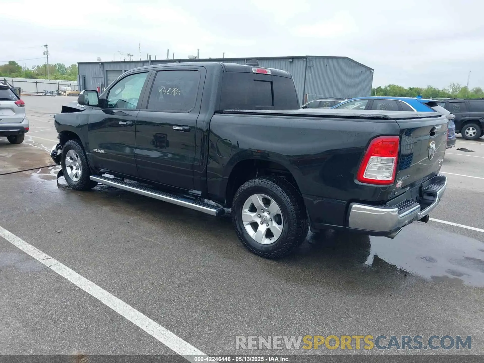 3 Photograph of a damaged car 1C6SRFFT9KN644144 RAM 1500 2019
