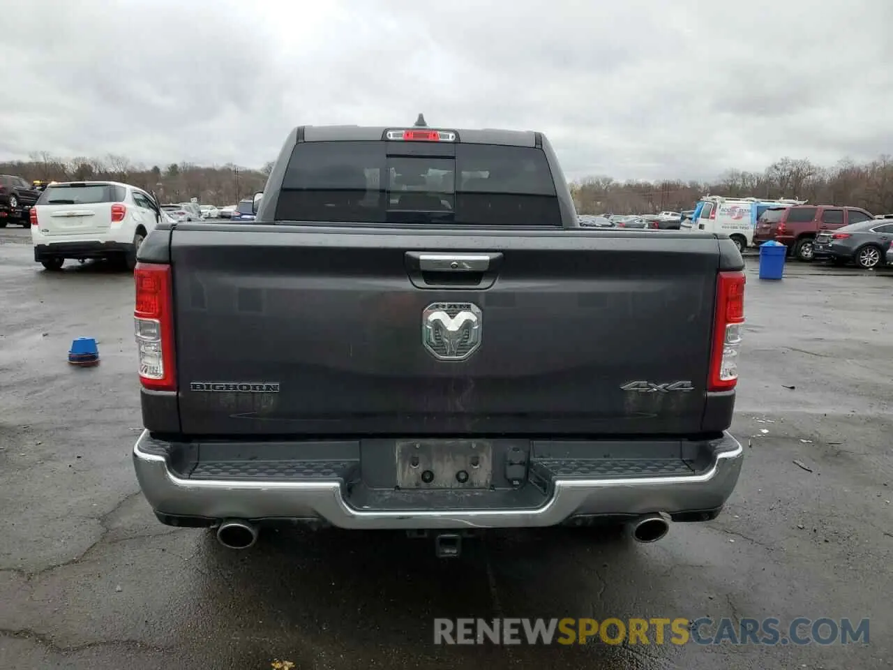 6 Photograph of a damaged car 1C6SRFFT9KN644239 RAM 1500 2019