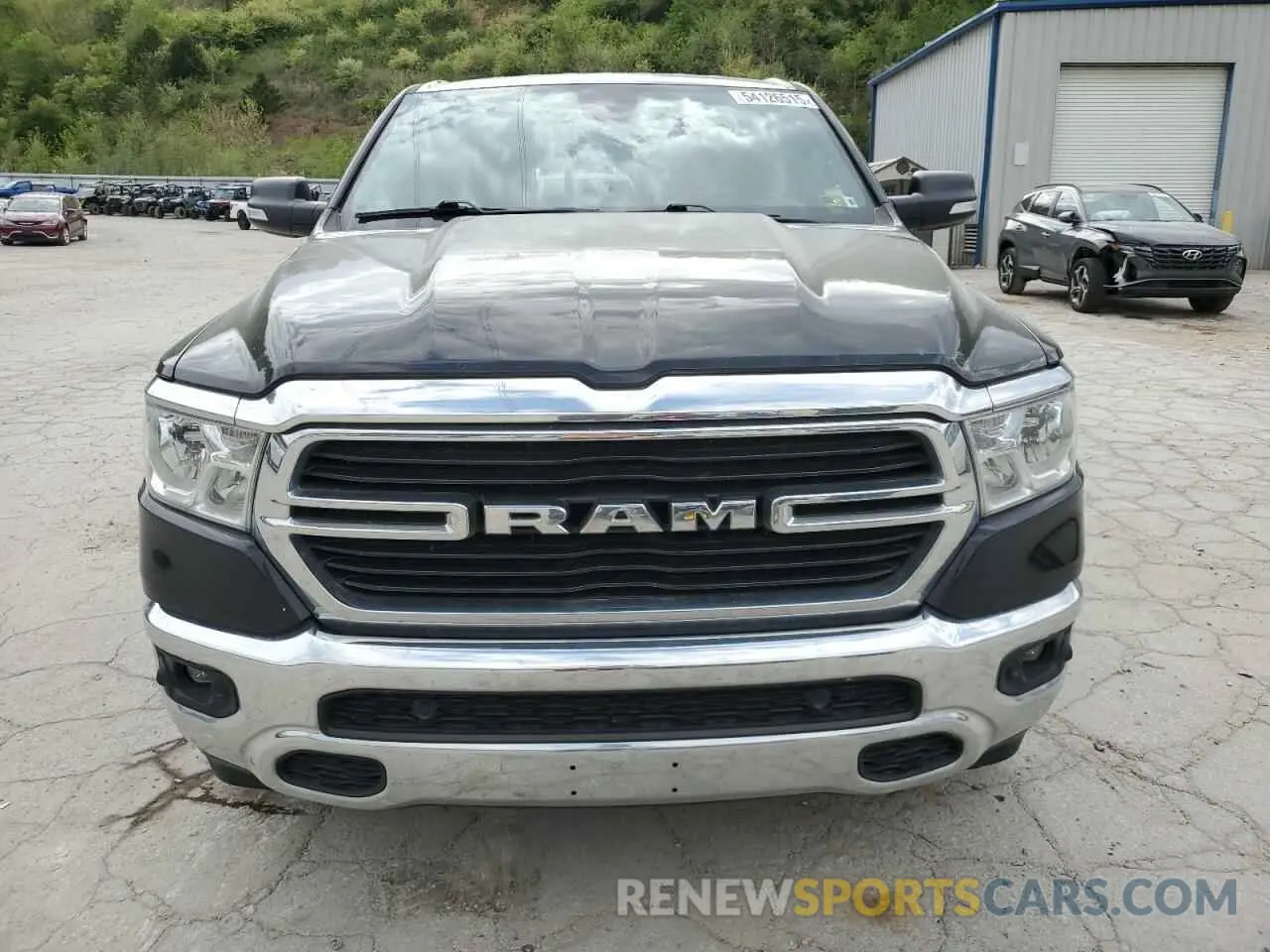 5 Photograph of a damaged car 1C6SRFFT9KN692730 RAM 1500 2019