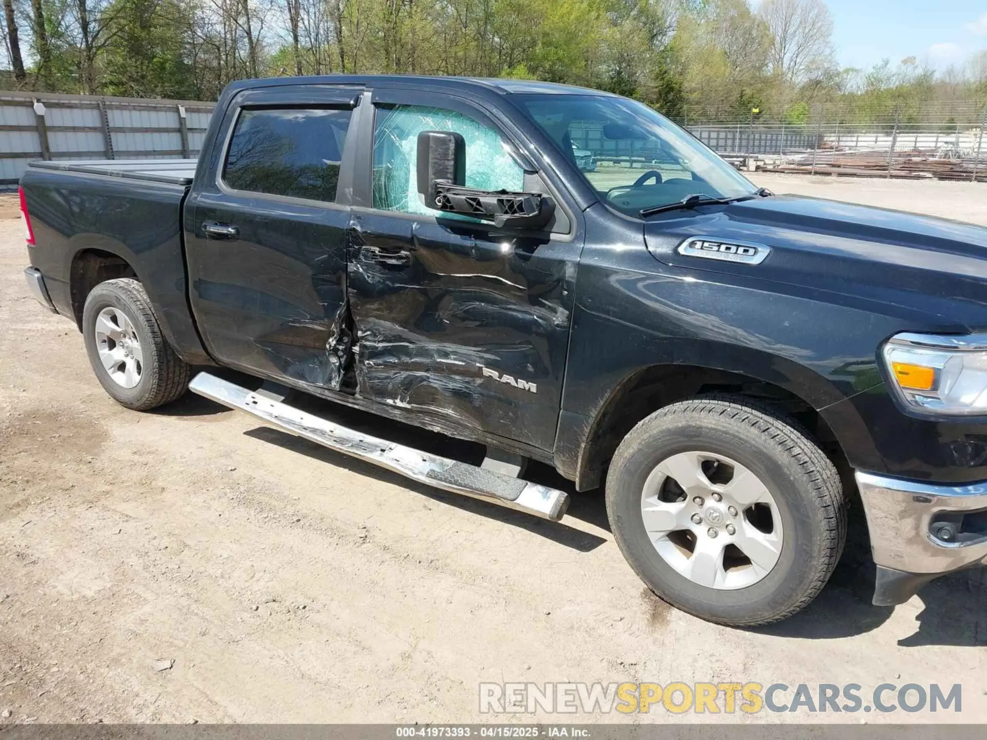 6 Photograph of a damaged car 1C6SRFFT9KN765787 RAM 1500 2019