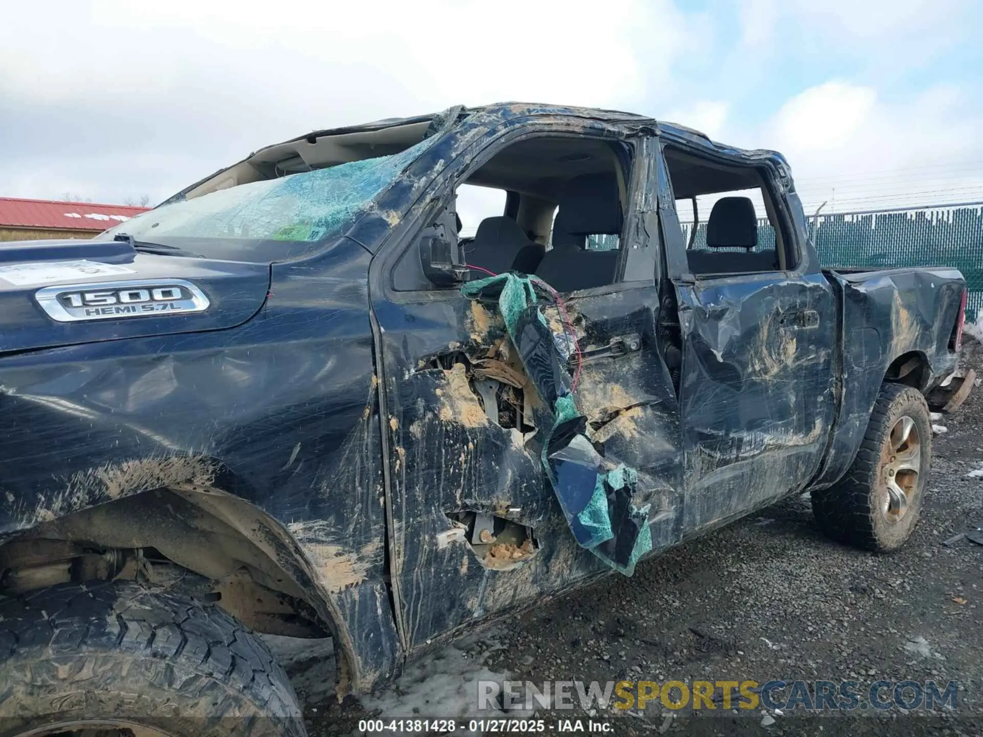 6 Photograph of a damaged car 1C6SRFFT9KN783755 RAM 1500 2019