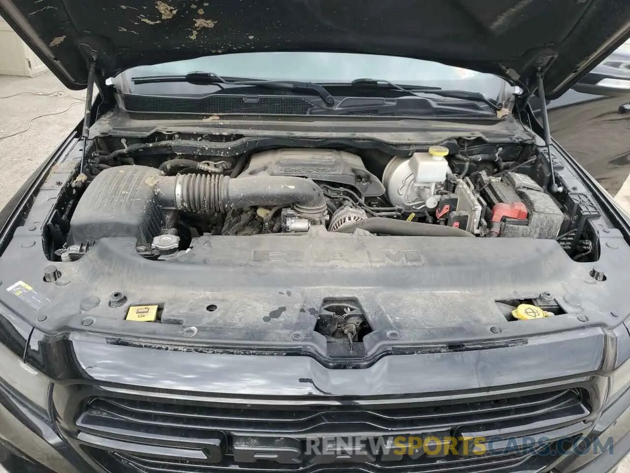 11 Photograph of a damaged car 1C6SRFFT9KN815023 RAM 1500 2019