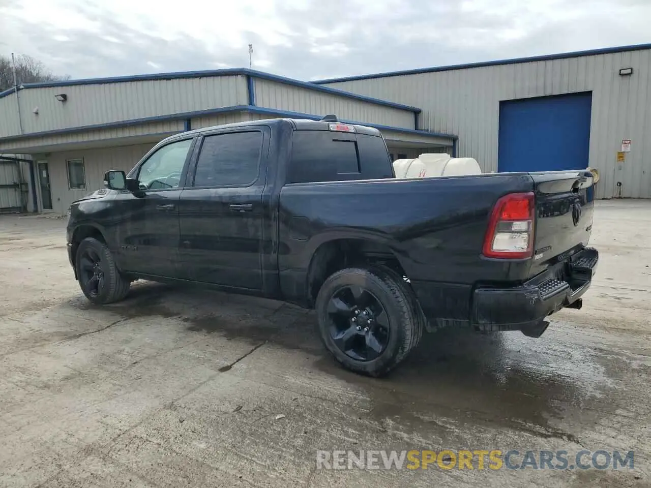 2 Photograph of a damaged car 1C6SRFFT9KN815023 RAM 1500 2019