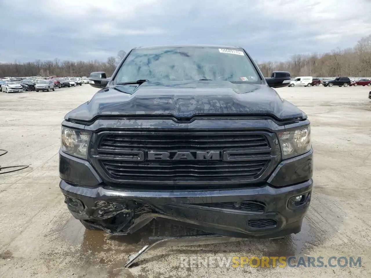 5 Photograph of a damaged car 1C6SRFFT9KN815023 RAM 1500 2019
