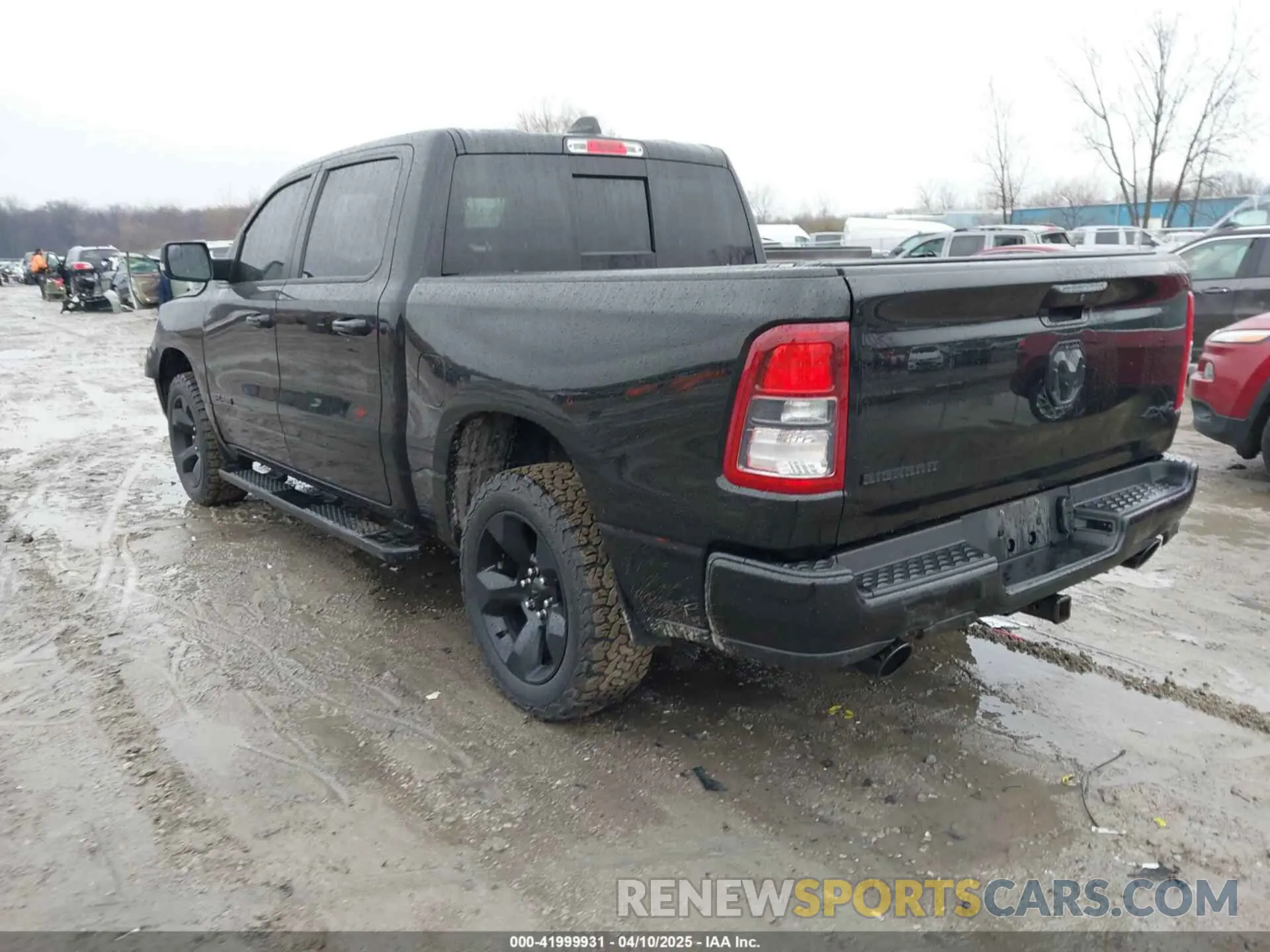 3 Photograph of a damaged car 1C6SRFFT9KN853965 RAM 1500 2019