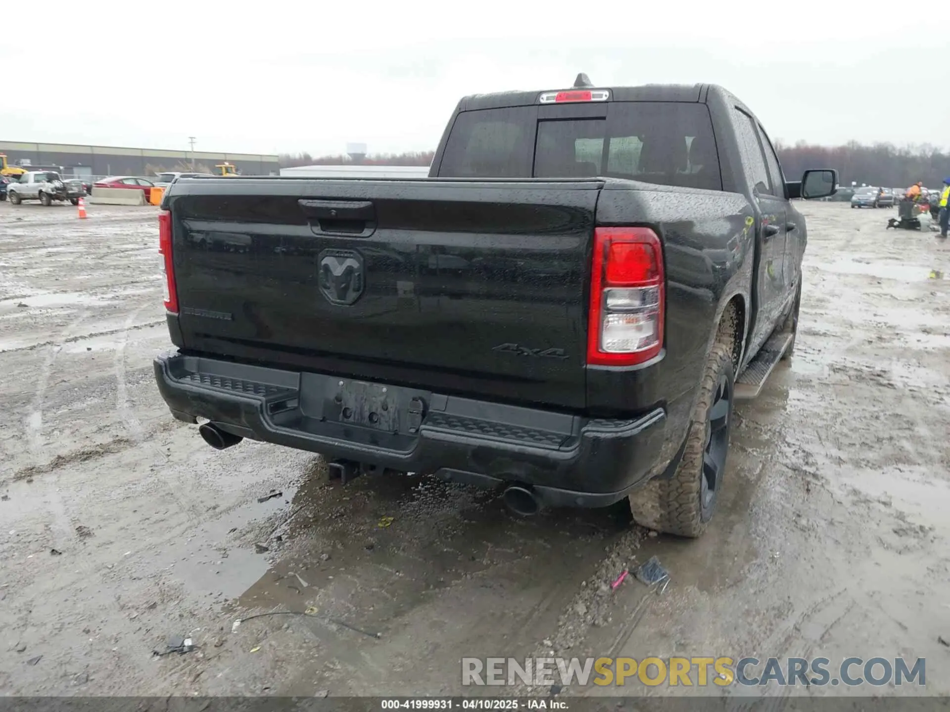 4 Photograph of a damaged car 1C6SRFFT9KN853965 RAM 1500 2019