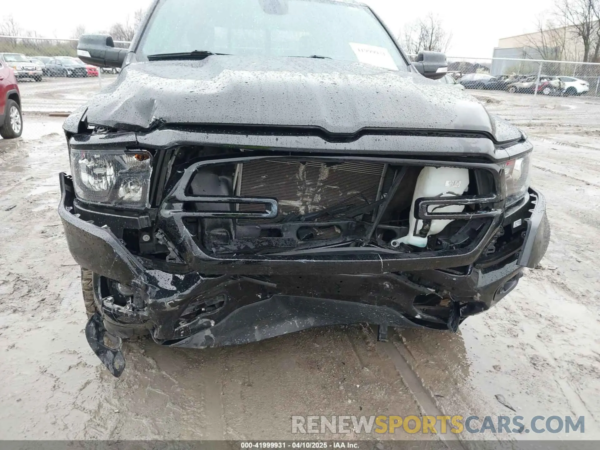 6 Photograph of a damaged car 1C6SRFFT9KN853965 RAM 1500 2019