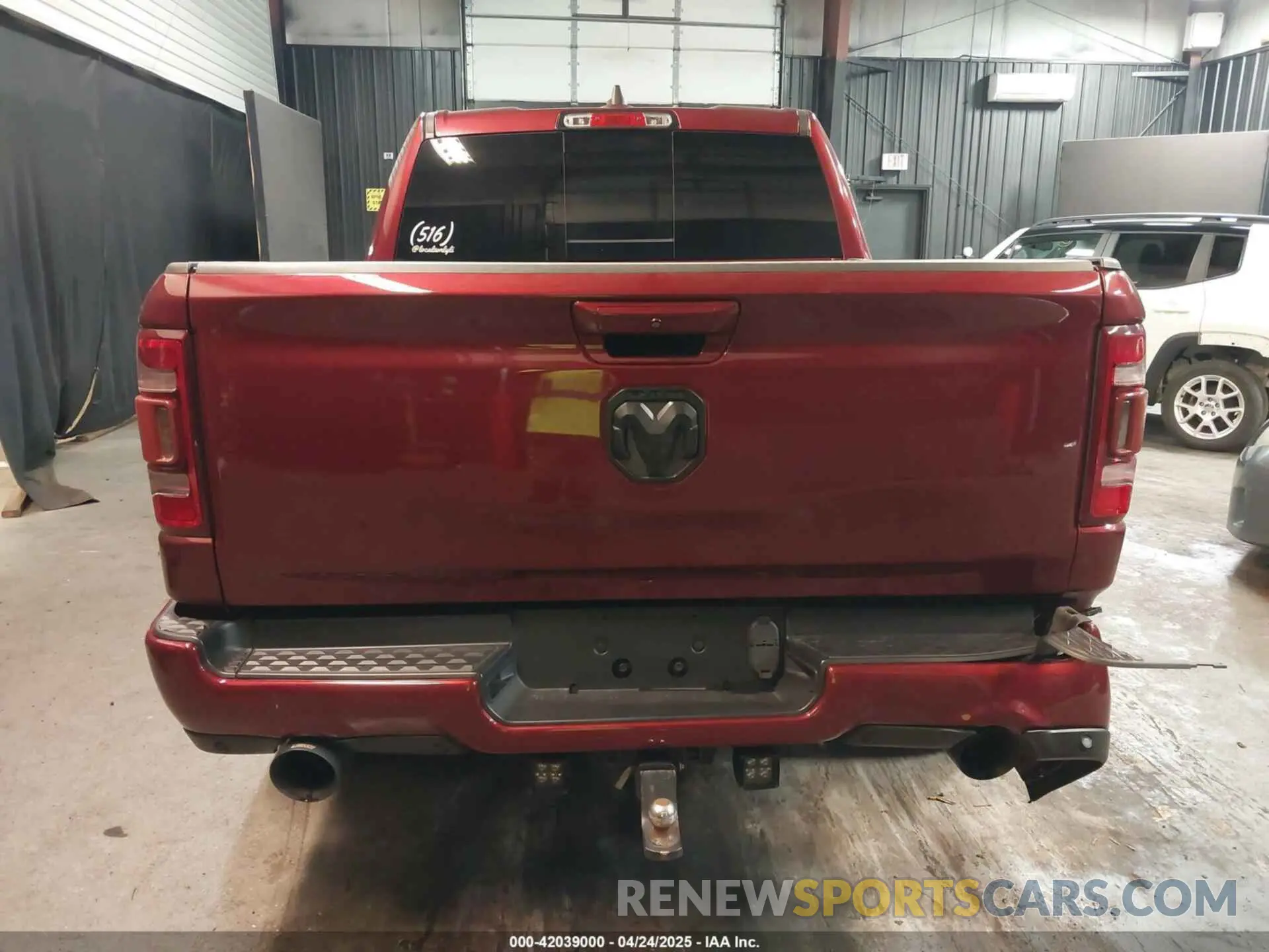 16 Photograph of a damaged car 1C6SRFFTXKN607457 RAM 1500 2019