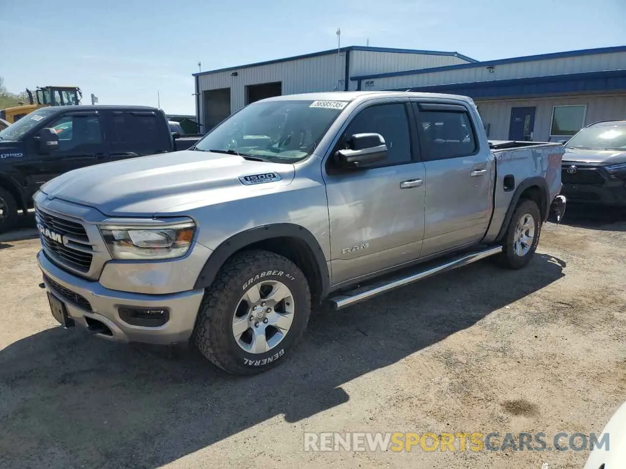 1 Photograph of a damaged car 1C6SRFFTXKN609371 RAM 1500 2019