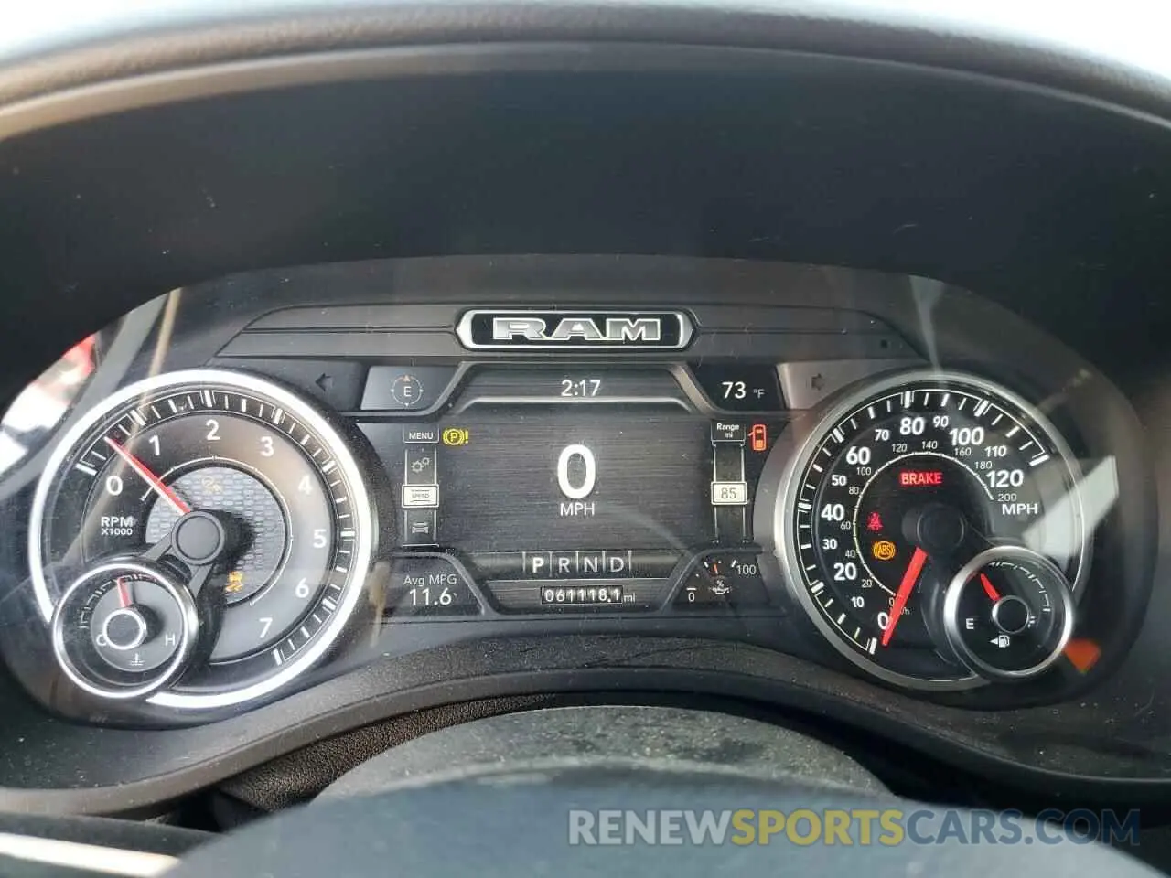 9 Photograph of a damaged car 1C6SRFFTXKN609371 RAM 1500 2019