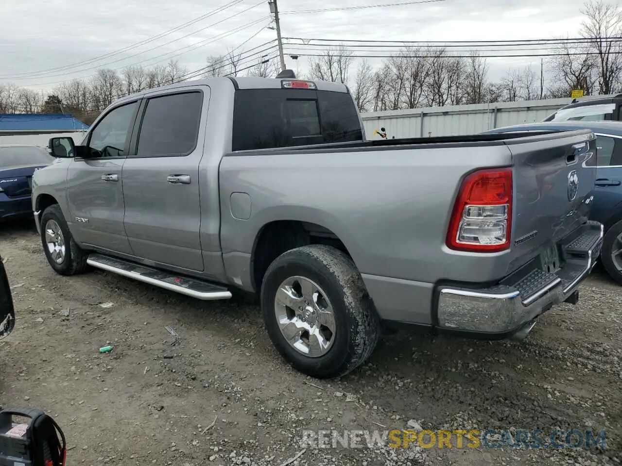 2 Photograph of a damaged car 1C6SRFFTXKN668081 RAM 1500 2019