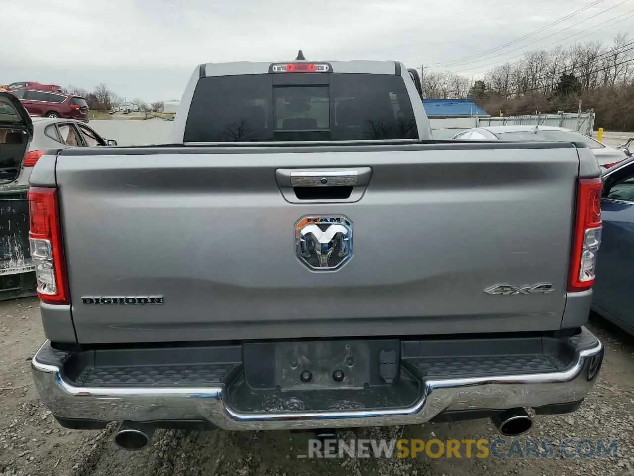 6 Photograph of a damaged car 1C6SRFFTXKN668081 RAM 1500 2019
