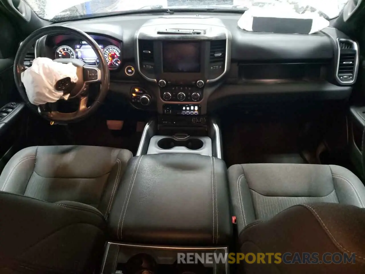 8 Photograph of a damaged car 1C6SRFFTXKN734516 RAM 1500 2019