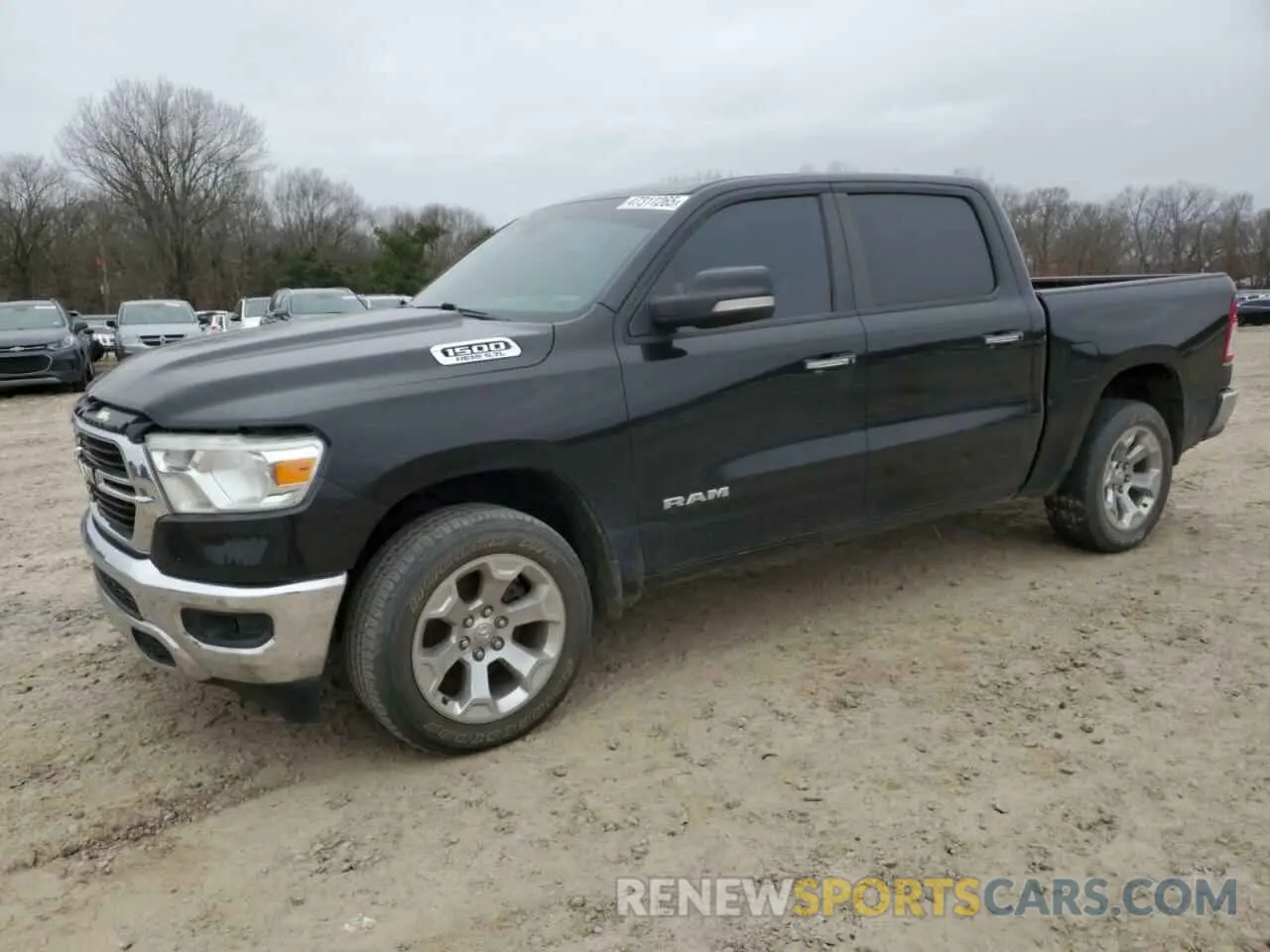 1 Photograph of a damaged car 1C6SRFFTXKN741188 RAM 1500 2019